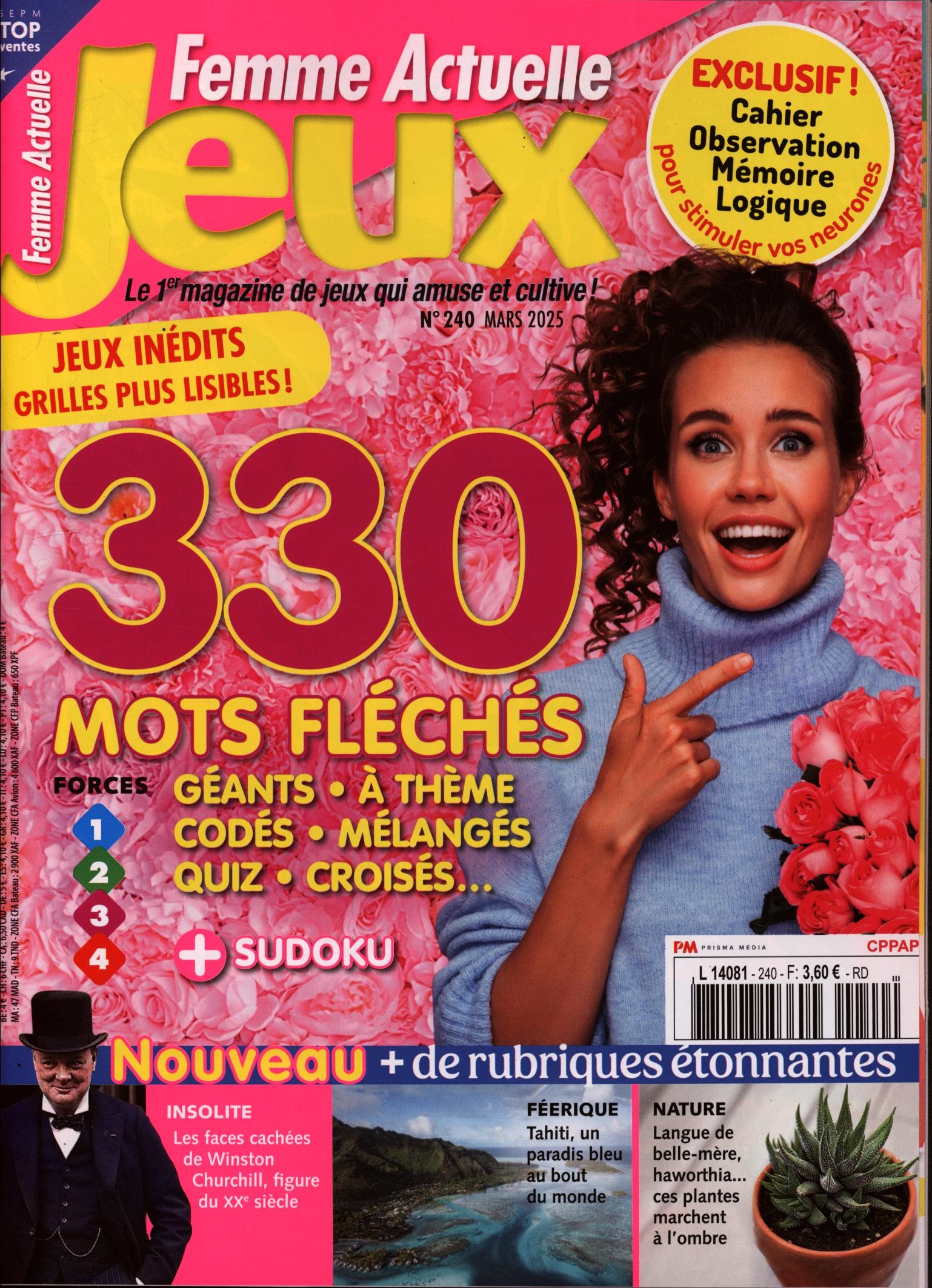 Femme Actuelle Jeux 240/2025