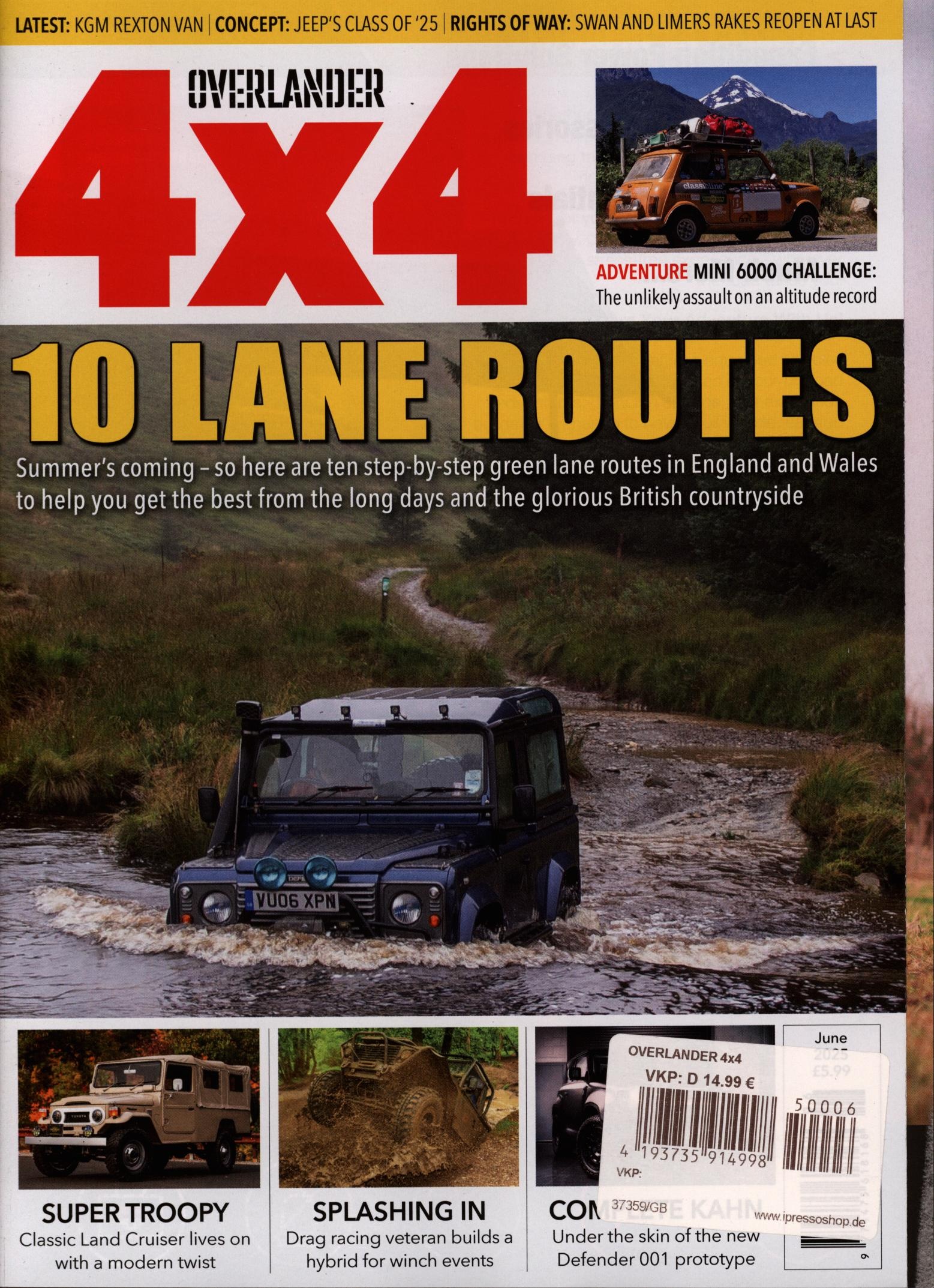 OVERLANDER 4x4 6/2025