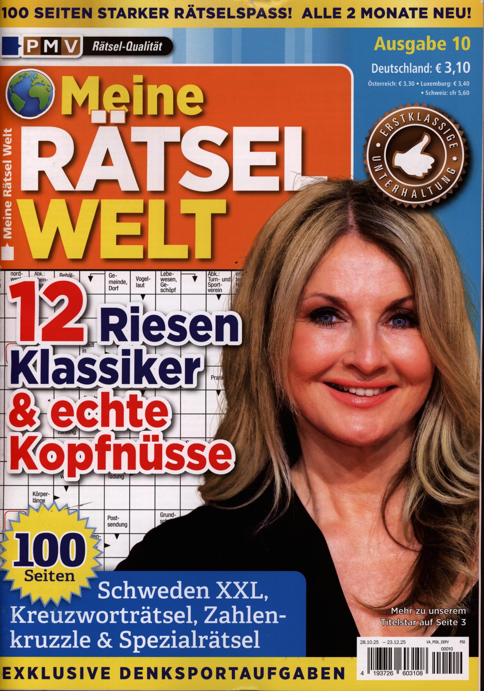 Meine Rätsel Welt 10/2025 Meine Rätsel Welt 10/2025