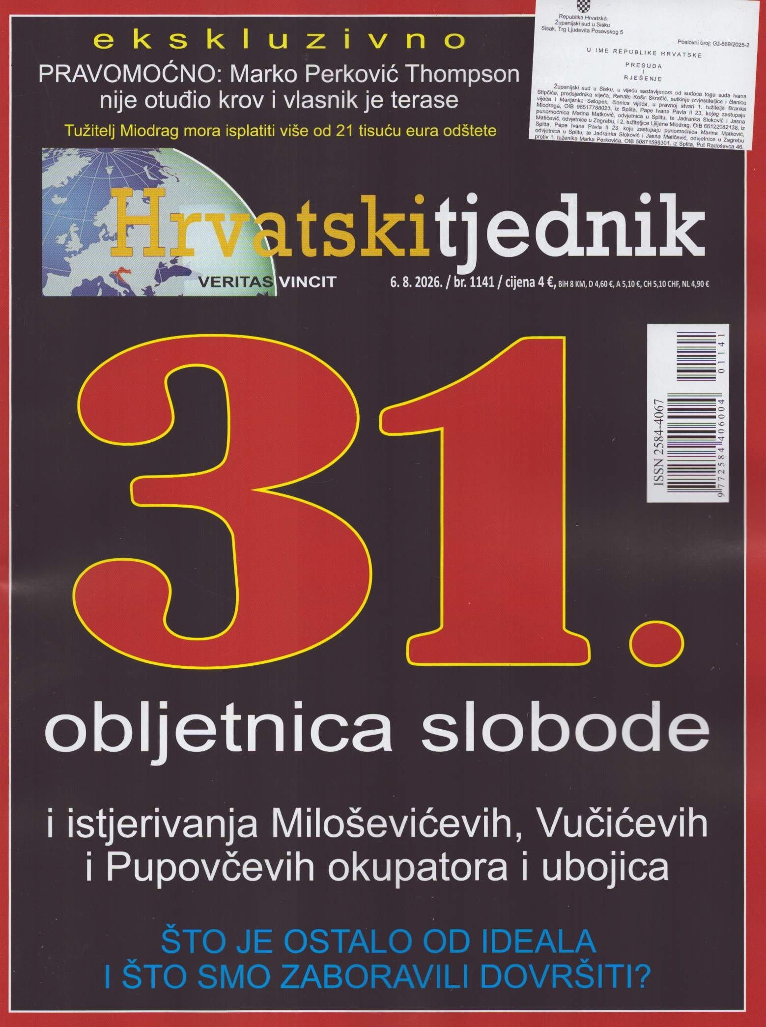 HRVATSKI TJEDNIK 1141/2026