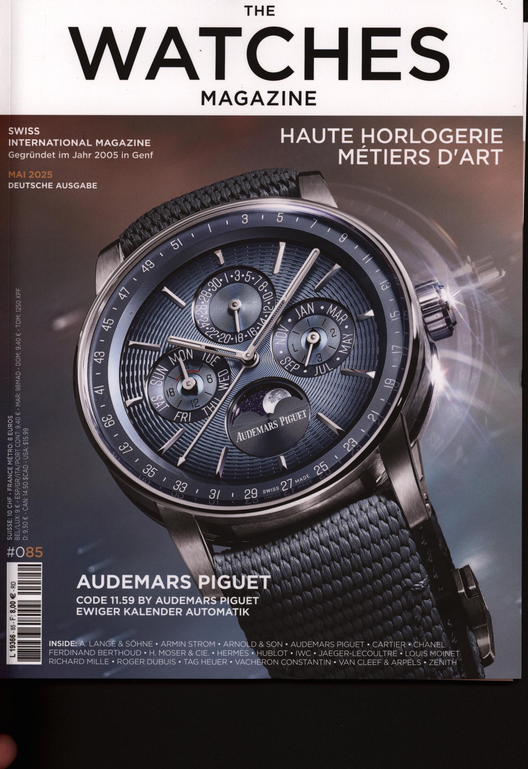 THE WATCHES MAGAZINE 85/2025 | Einzelheft | VAS25085 | Magazin kaufen