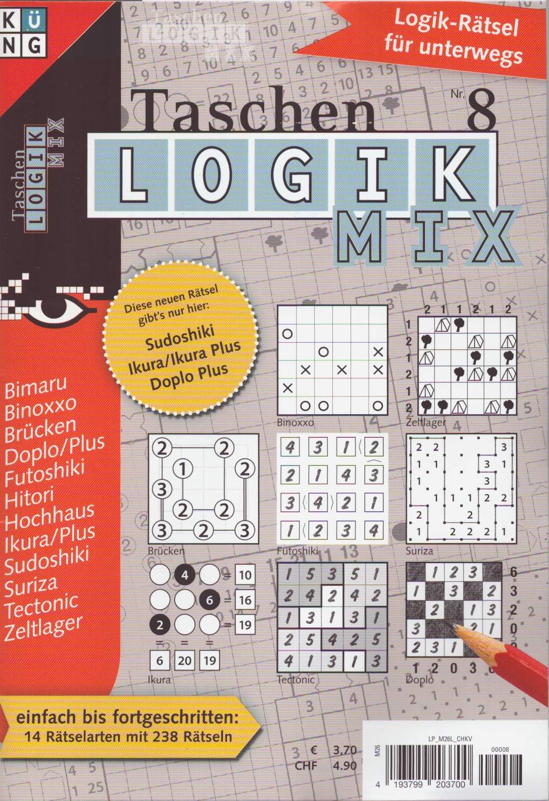 Taschen Logik-Mix 8/2026