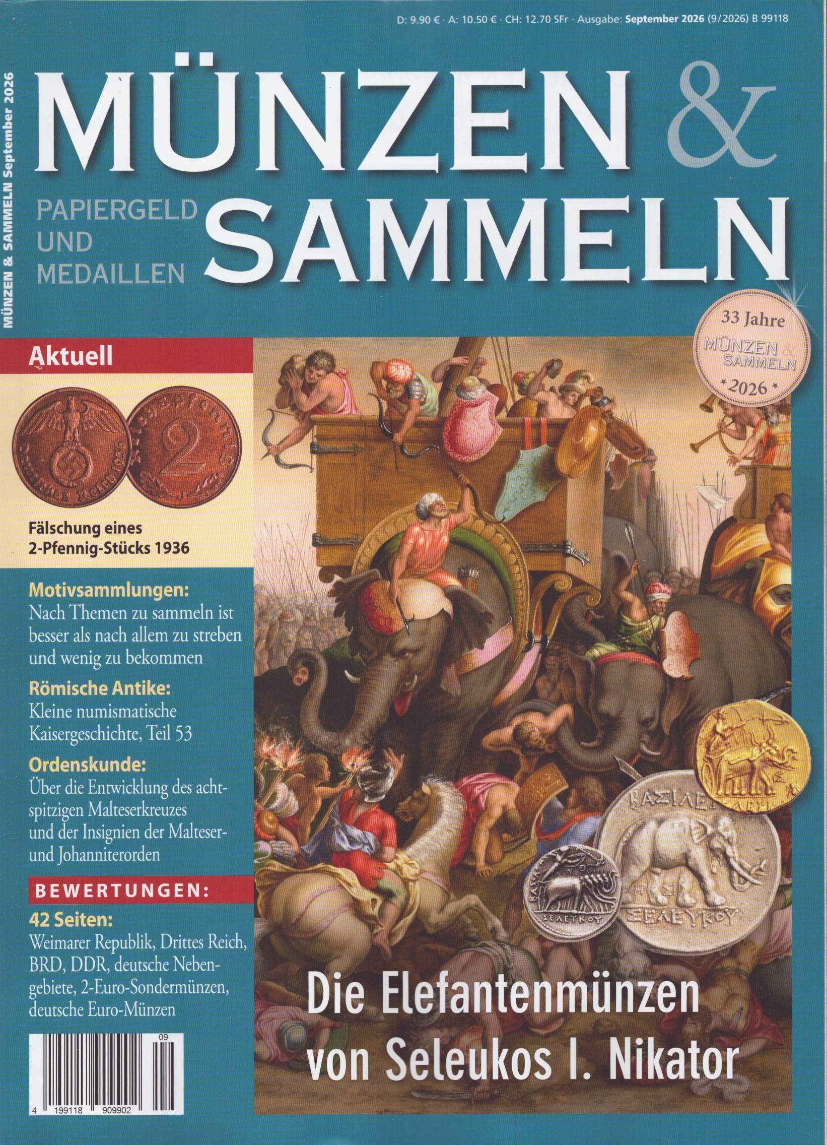 MÜNZEN & SAMMELN 9/2026