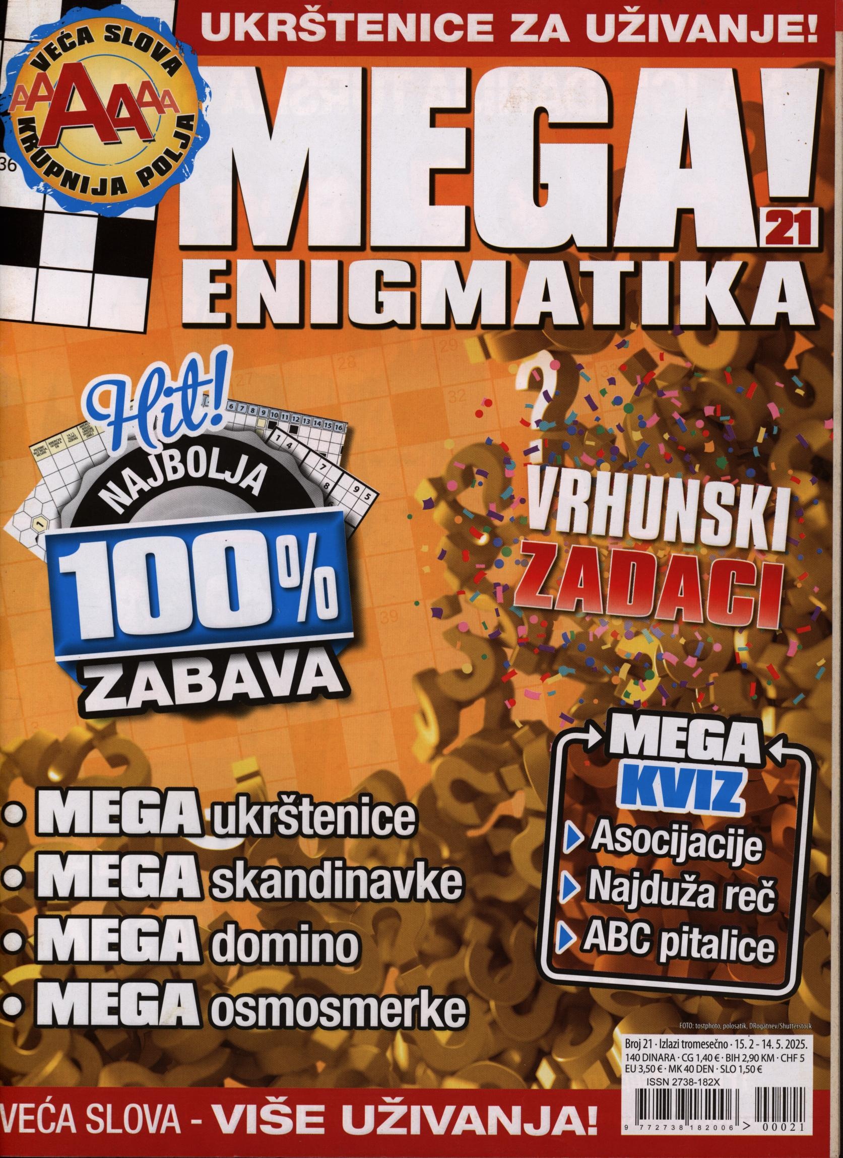 MEGA ENIGMATIKA 21/2025