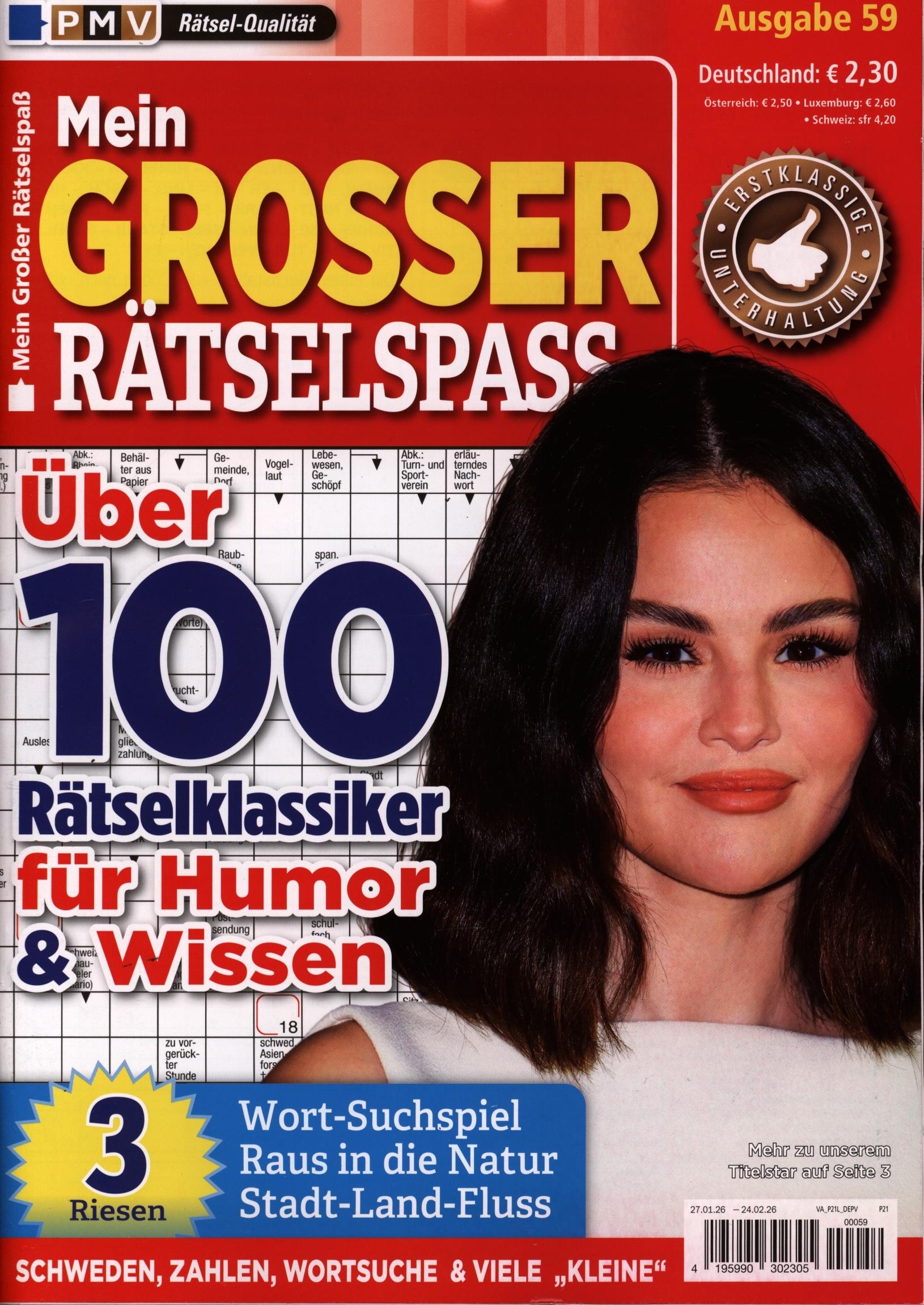 Mein großer Rätselspaß 59/2026