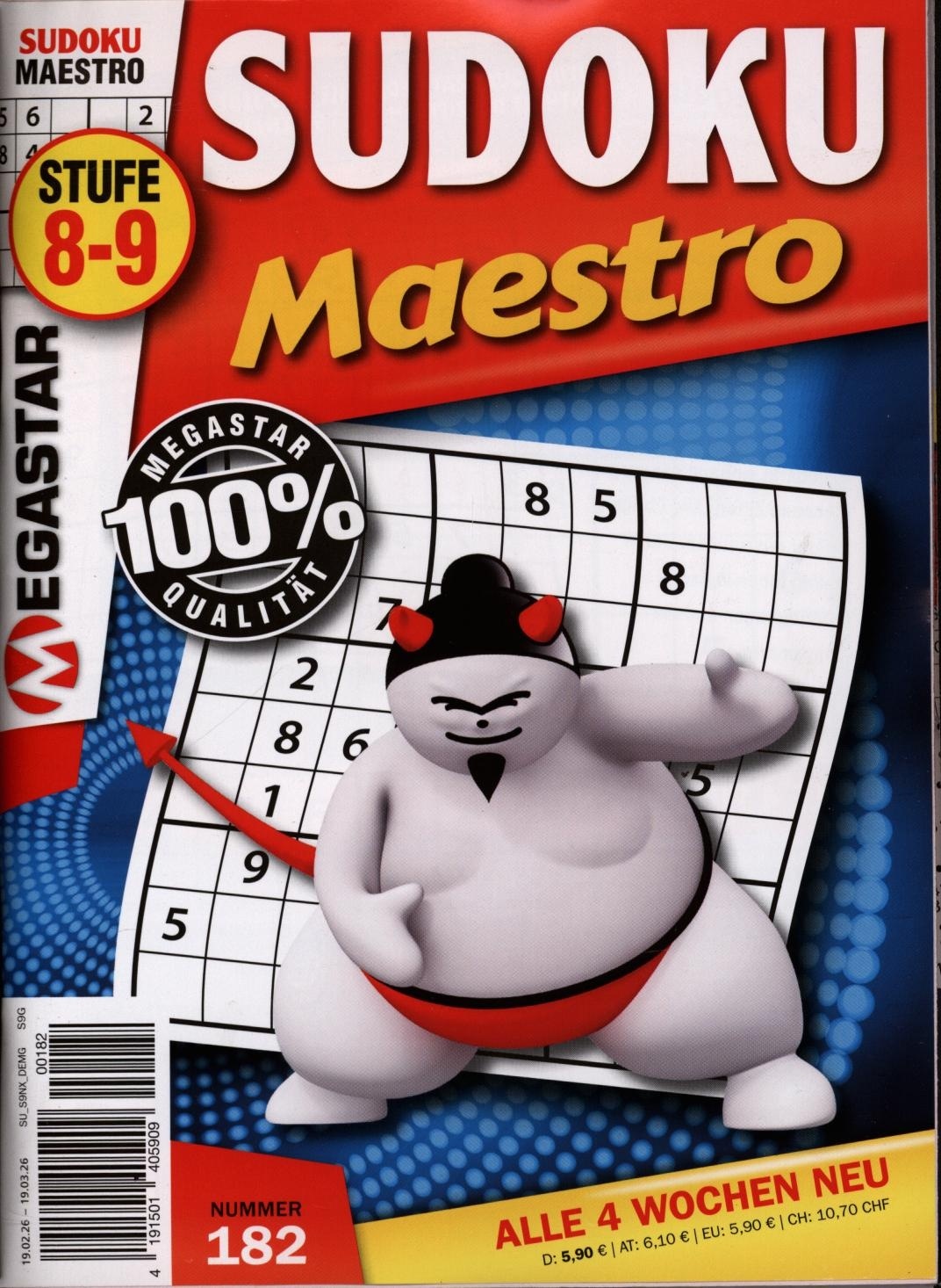 Sudoku Maestro 182/2026