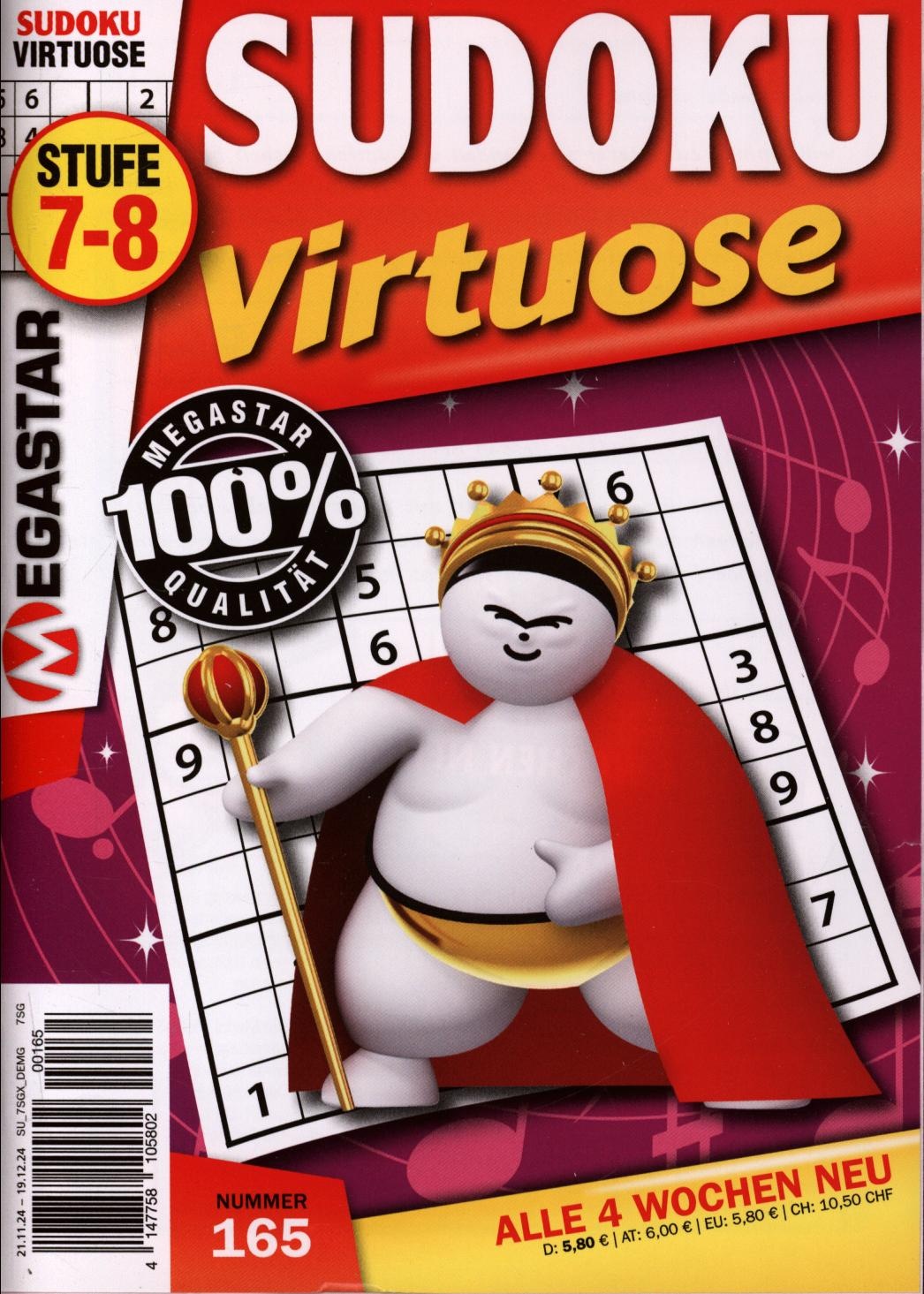 Sudoku Virtuose 165/2024