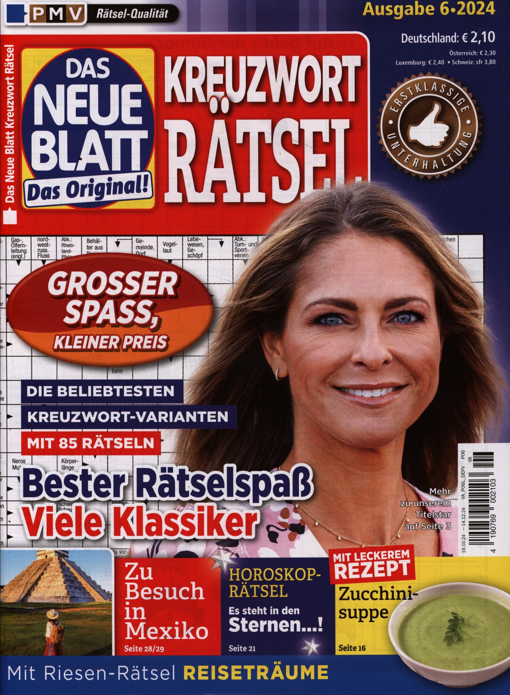 Das neue Blatt Rätsel 6/2024