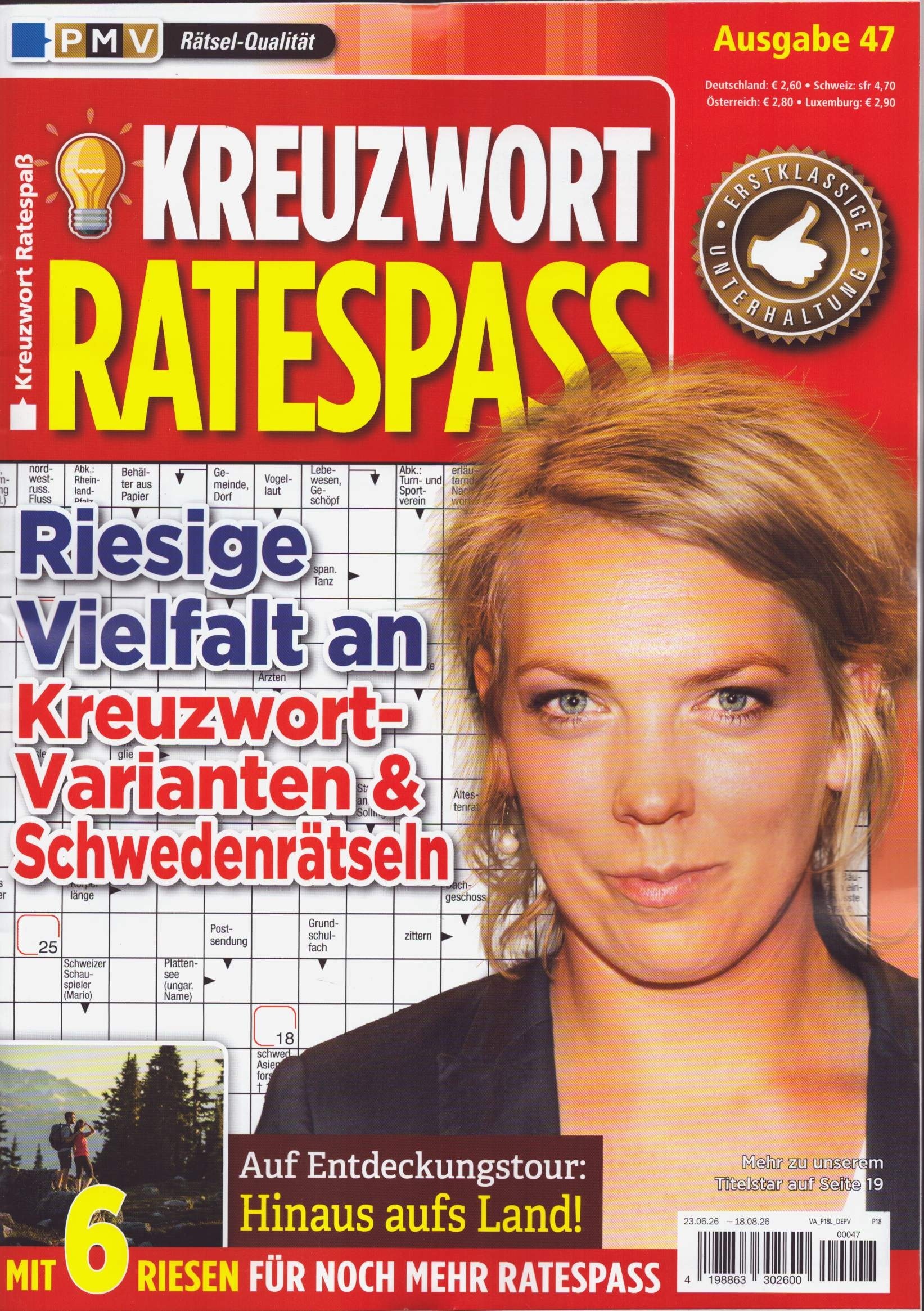 Kreuzwort Ratespaß 47/2026