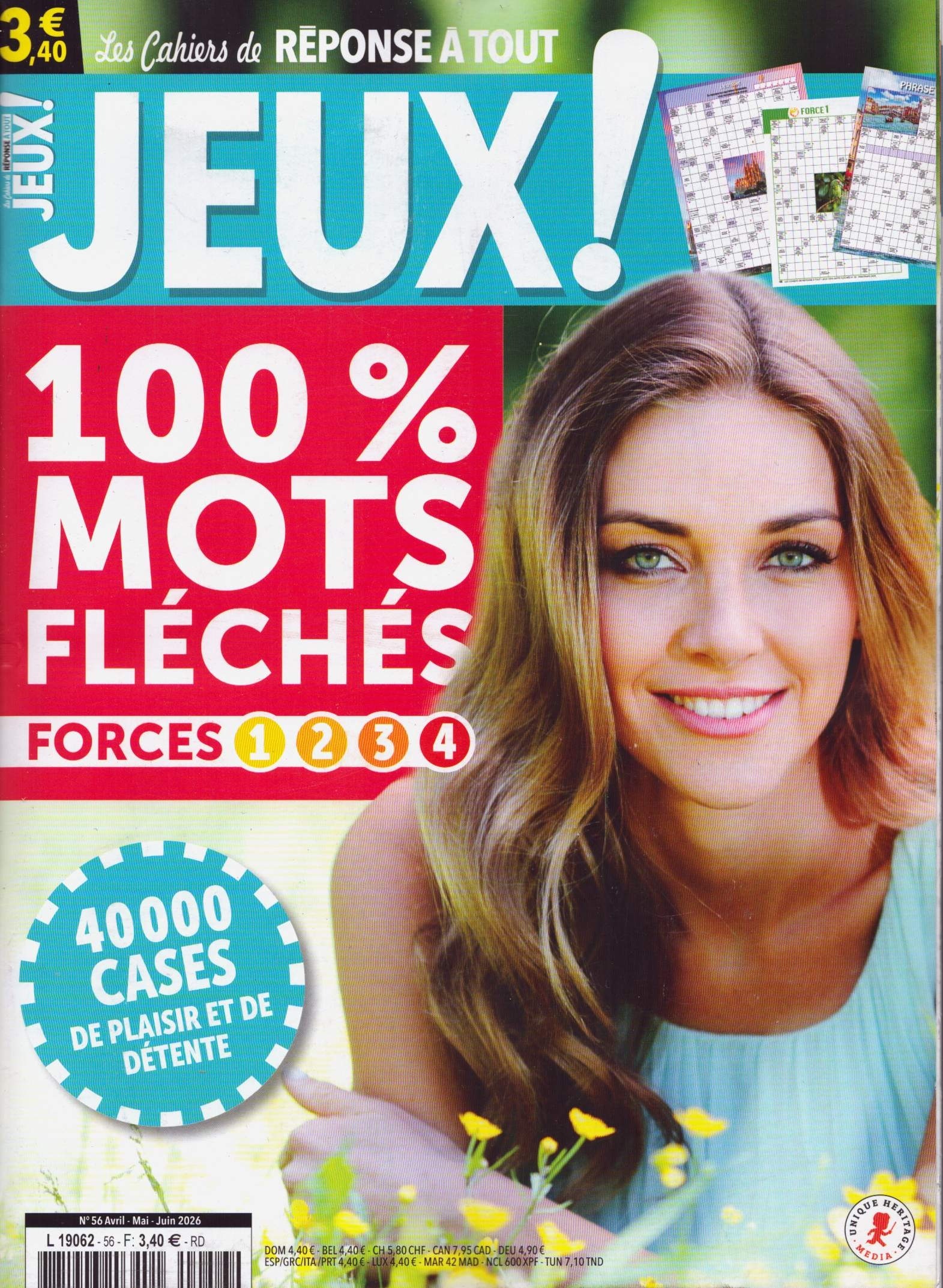 CAHIERS DE JEUX 100 % 56/2026