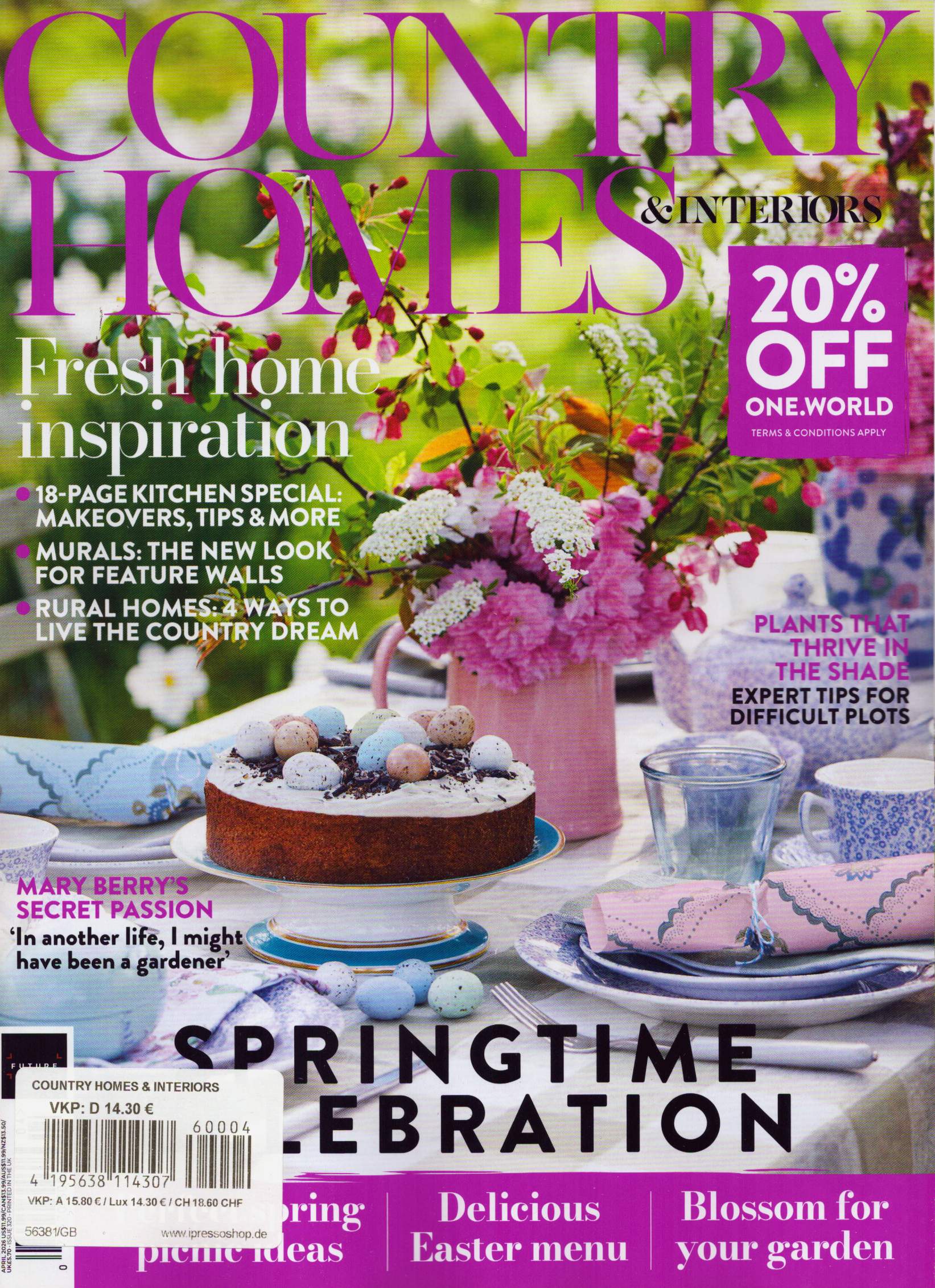 COUNTRY HOMES & INTERIORS 4/2026