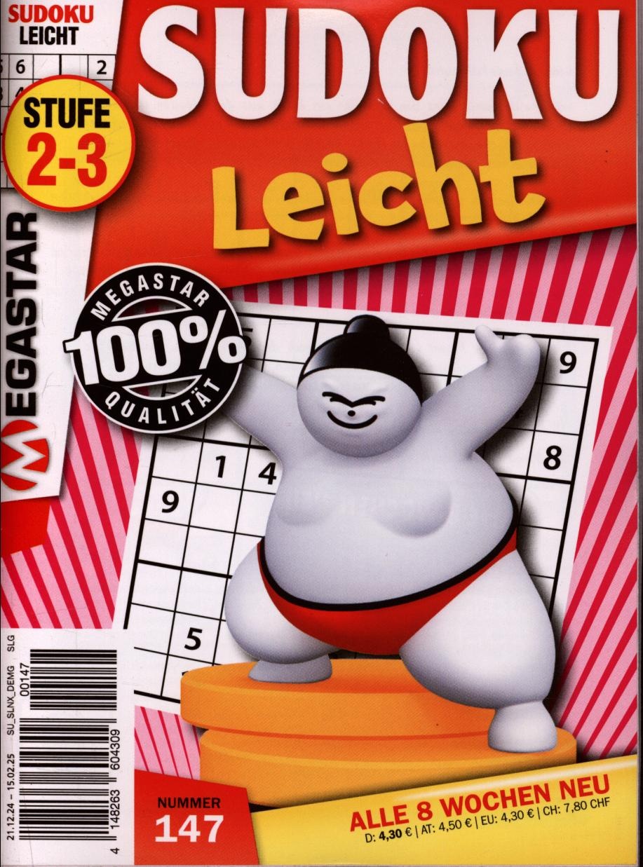 Sudoku Leicht 147/2025