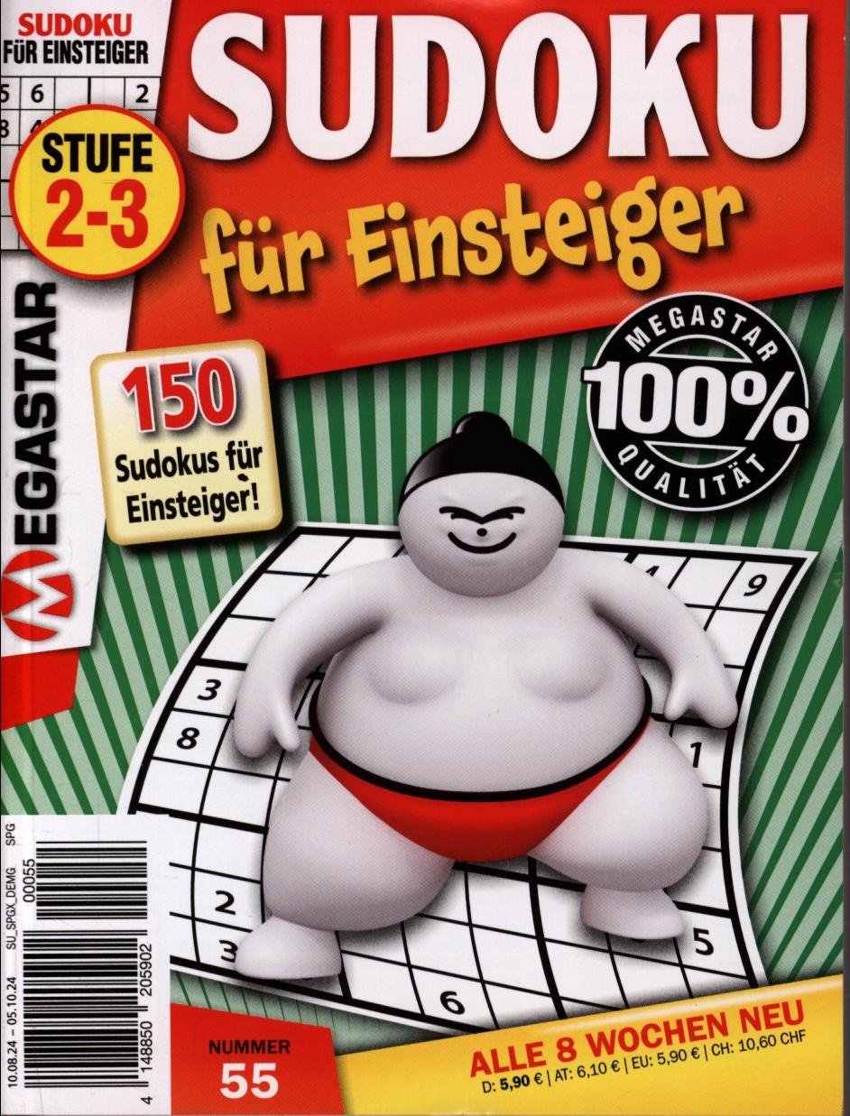 150 Sudoku für Einsteiger 55/2024