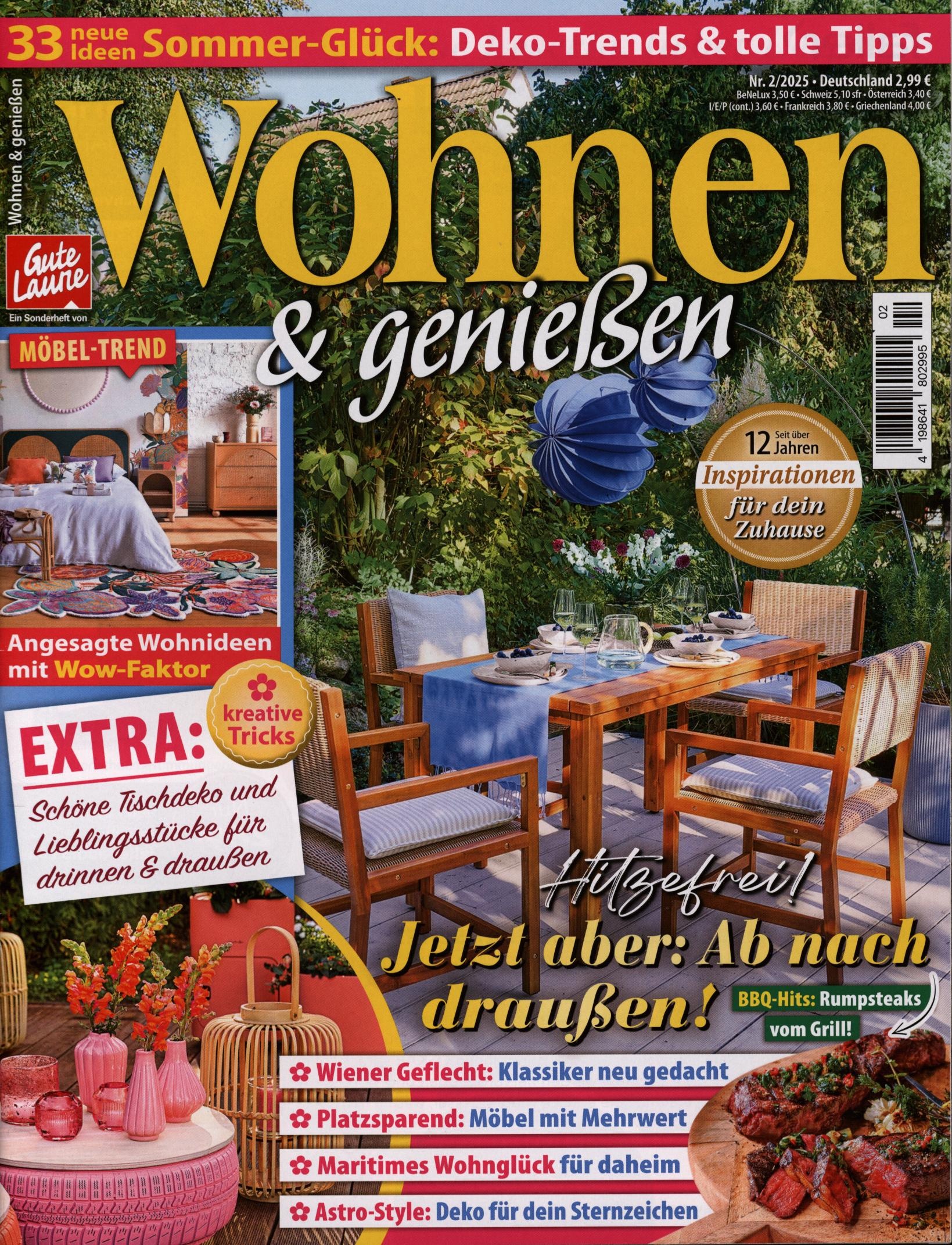 Gute Laune Wohnen & Genießen 2/2025