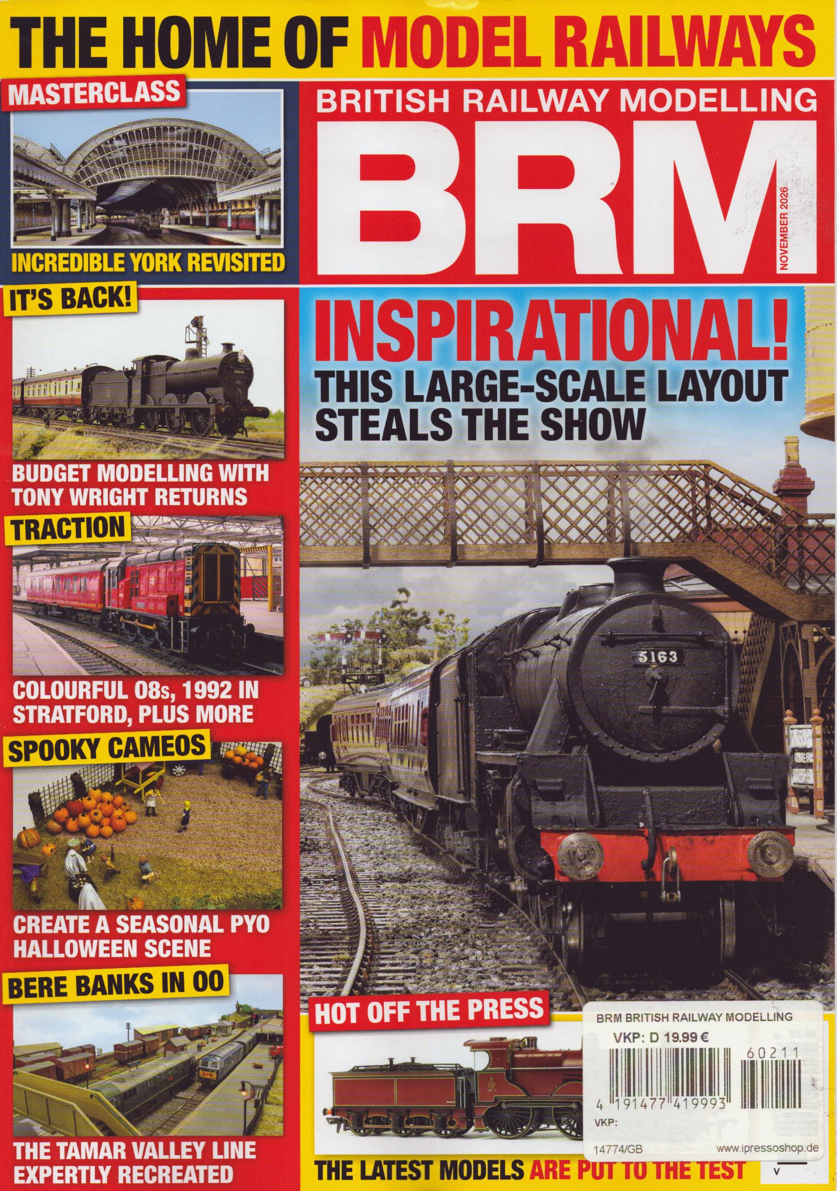 BRM BRITISH RAILWAY MODELLING 211/2026