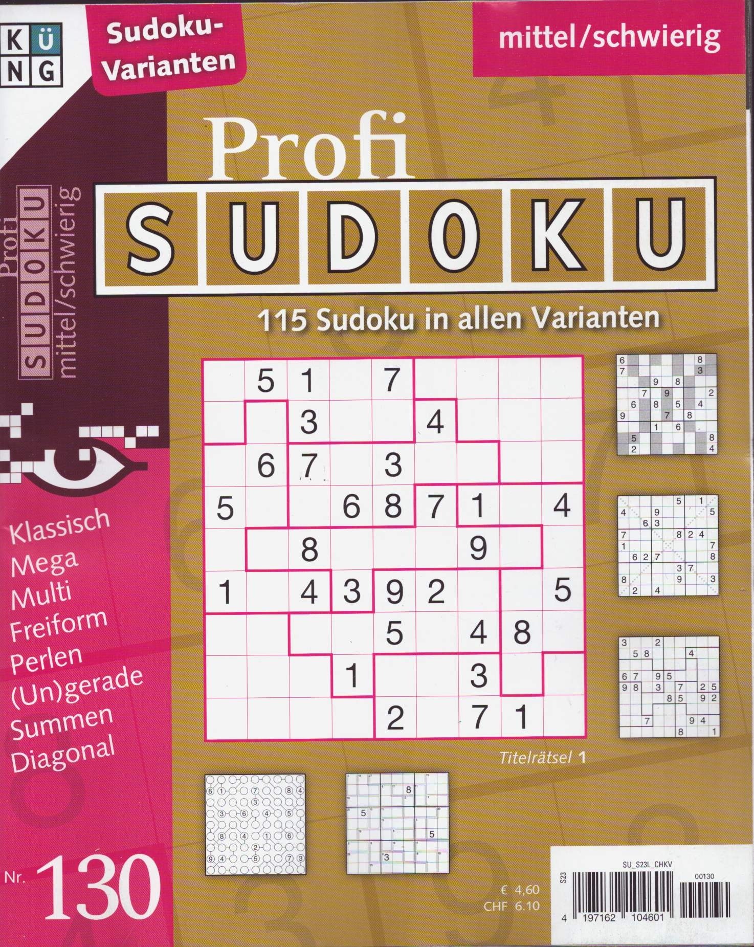 Profi Sudoku 130/2026
