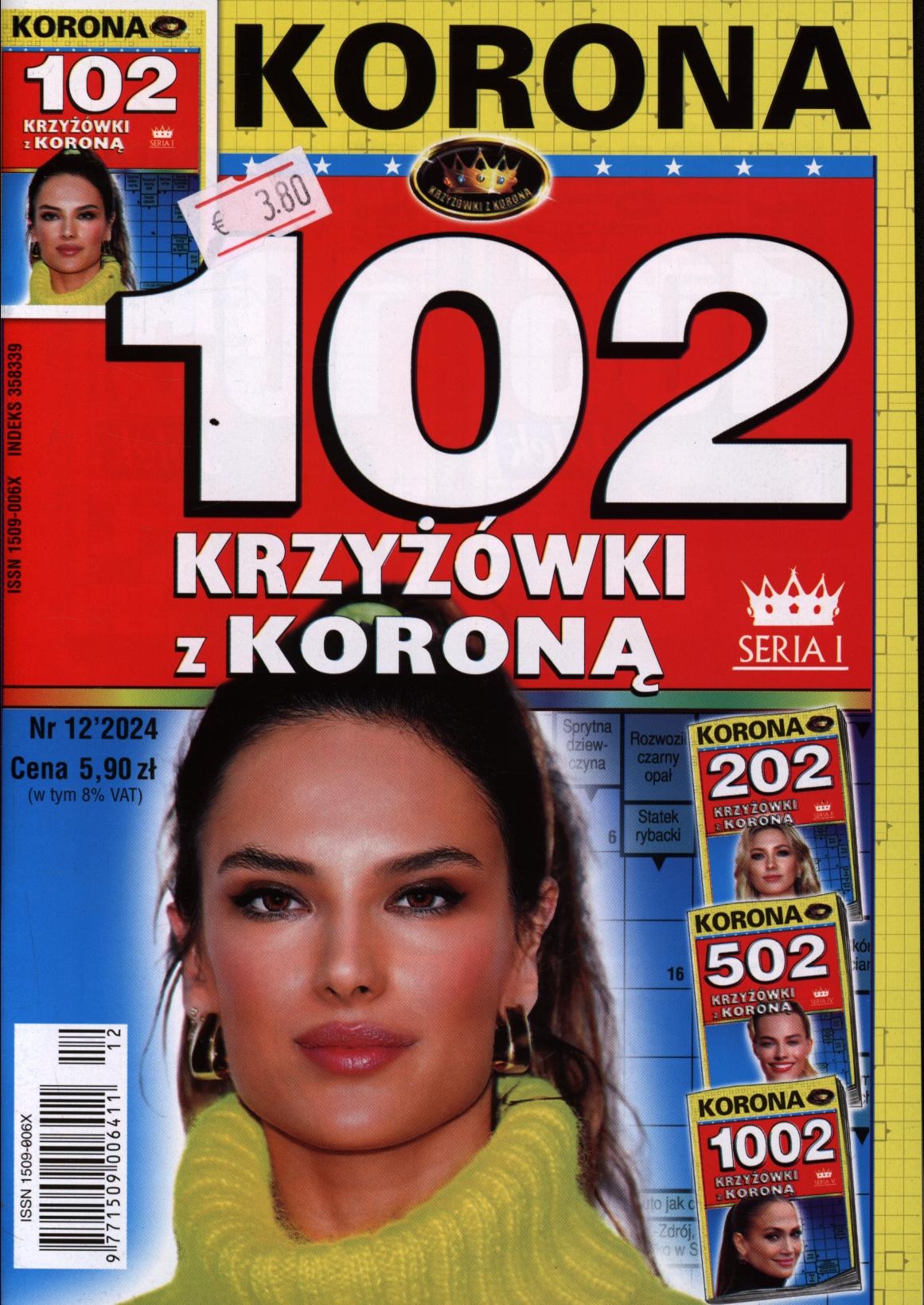 102 KRZYZOWKI Z KORONA 12/2024