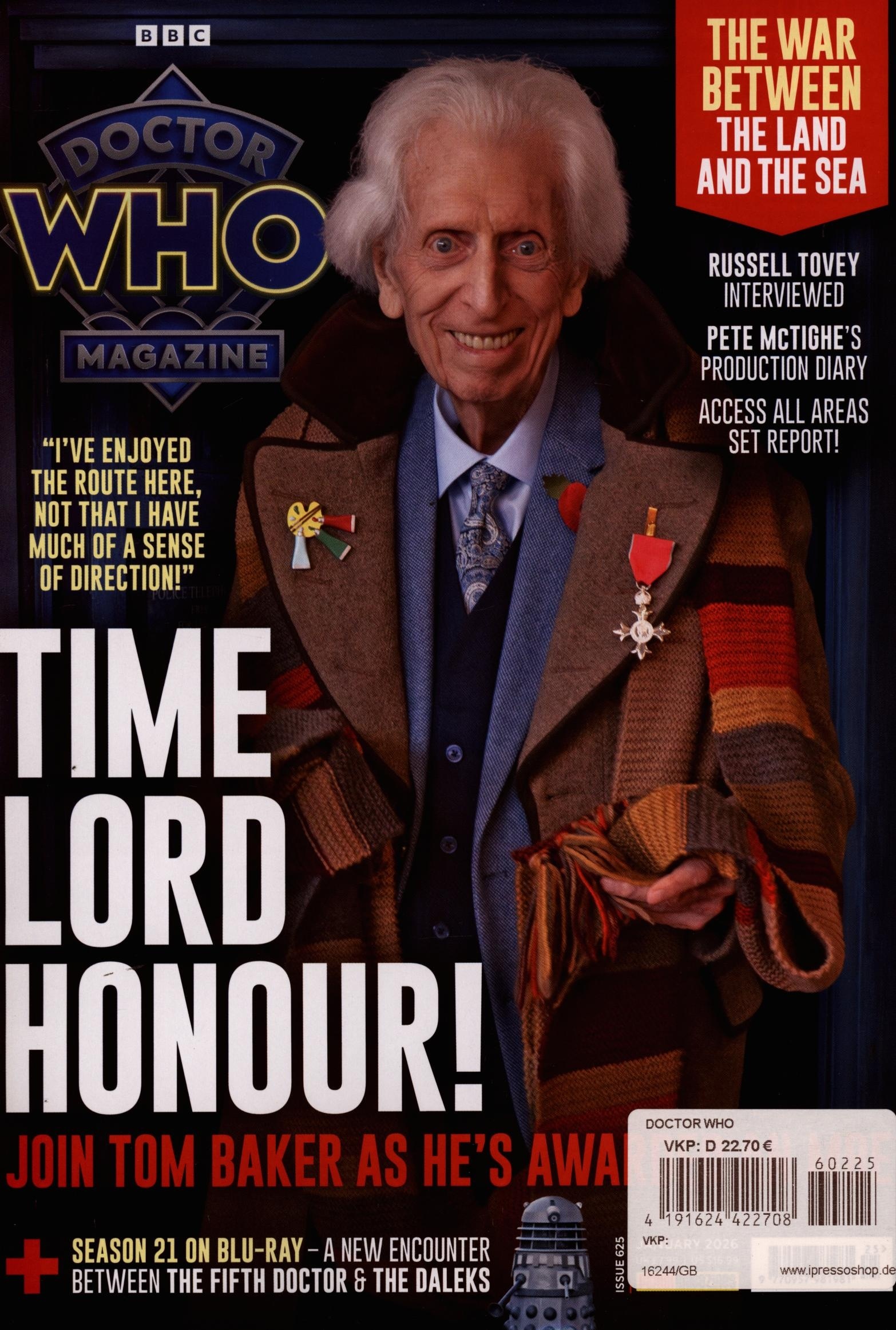 DOCTOR WHO MAGAZINE 225/2026