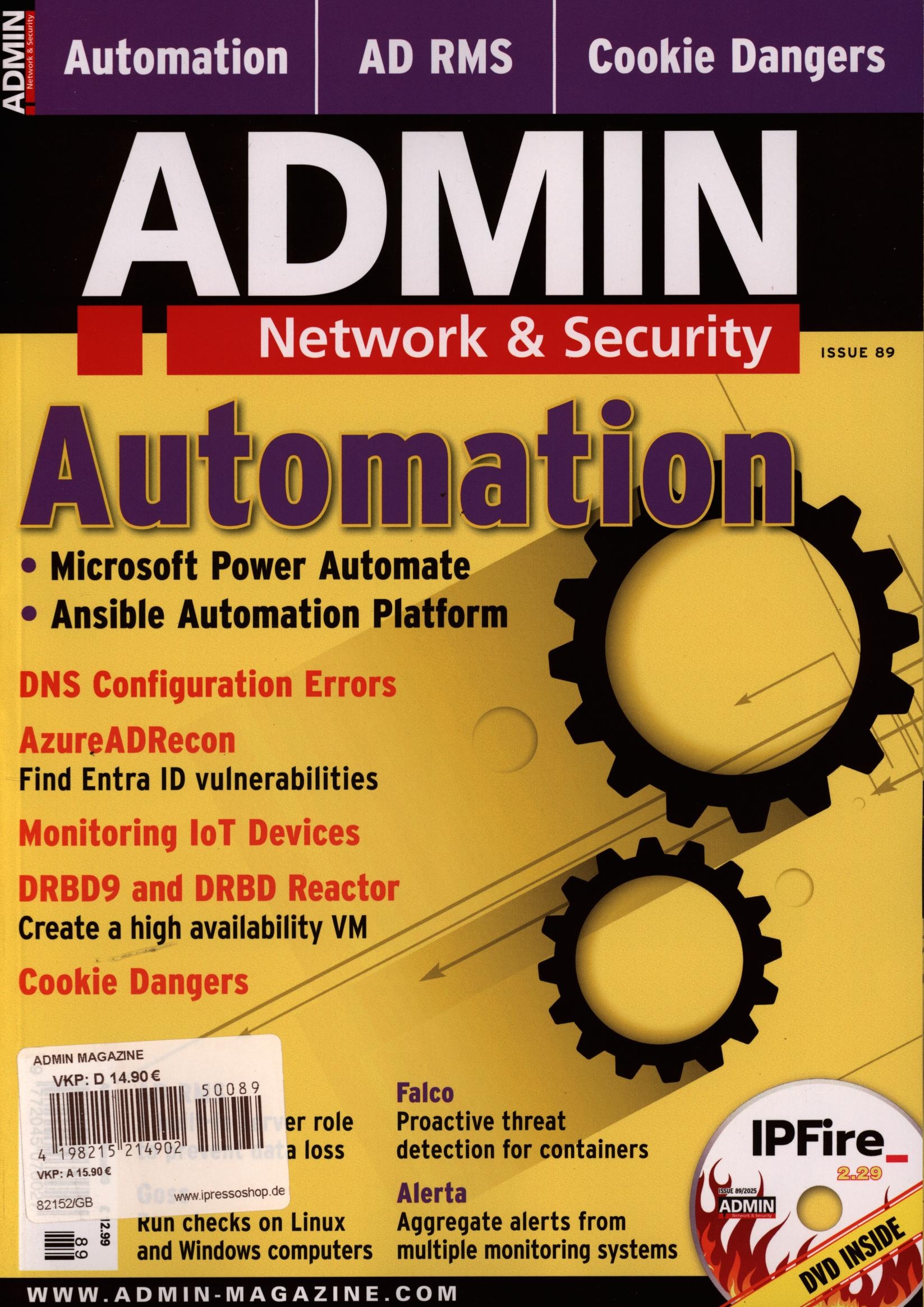 ADMIN Network & Security 89/2025