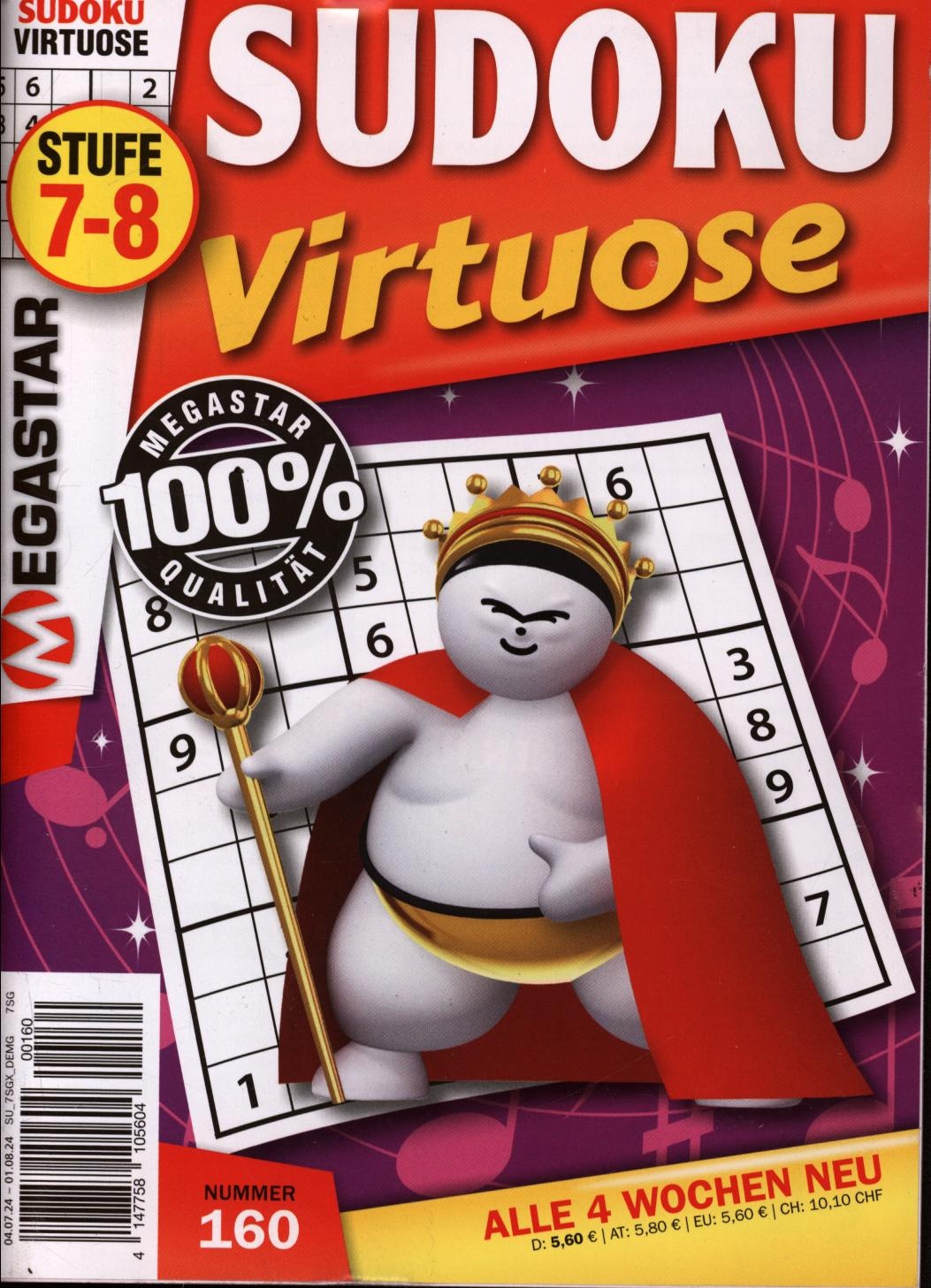 Sudoku Virtuose 160/2024