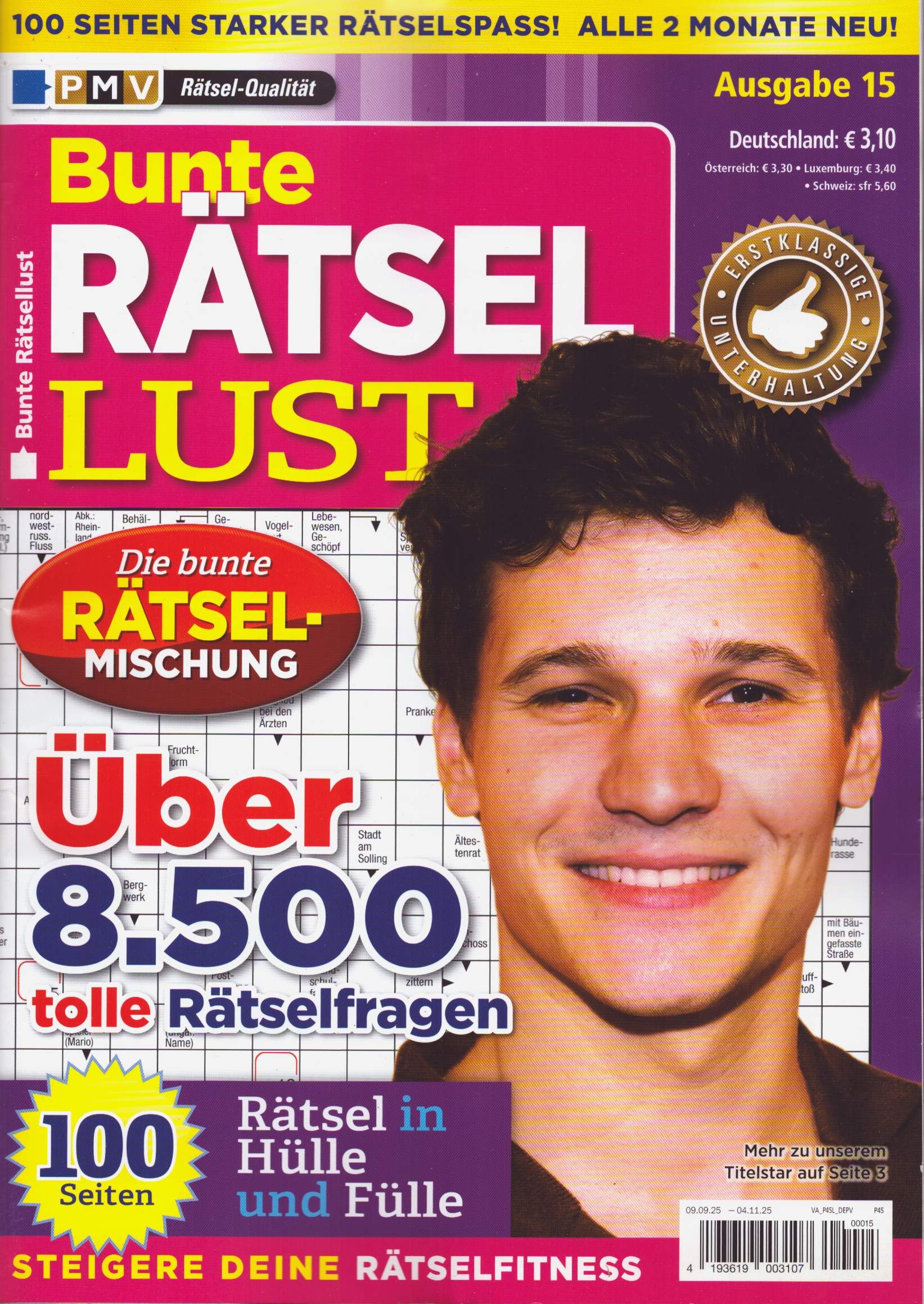 Bunte Rätsellust 15/2025