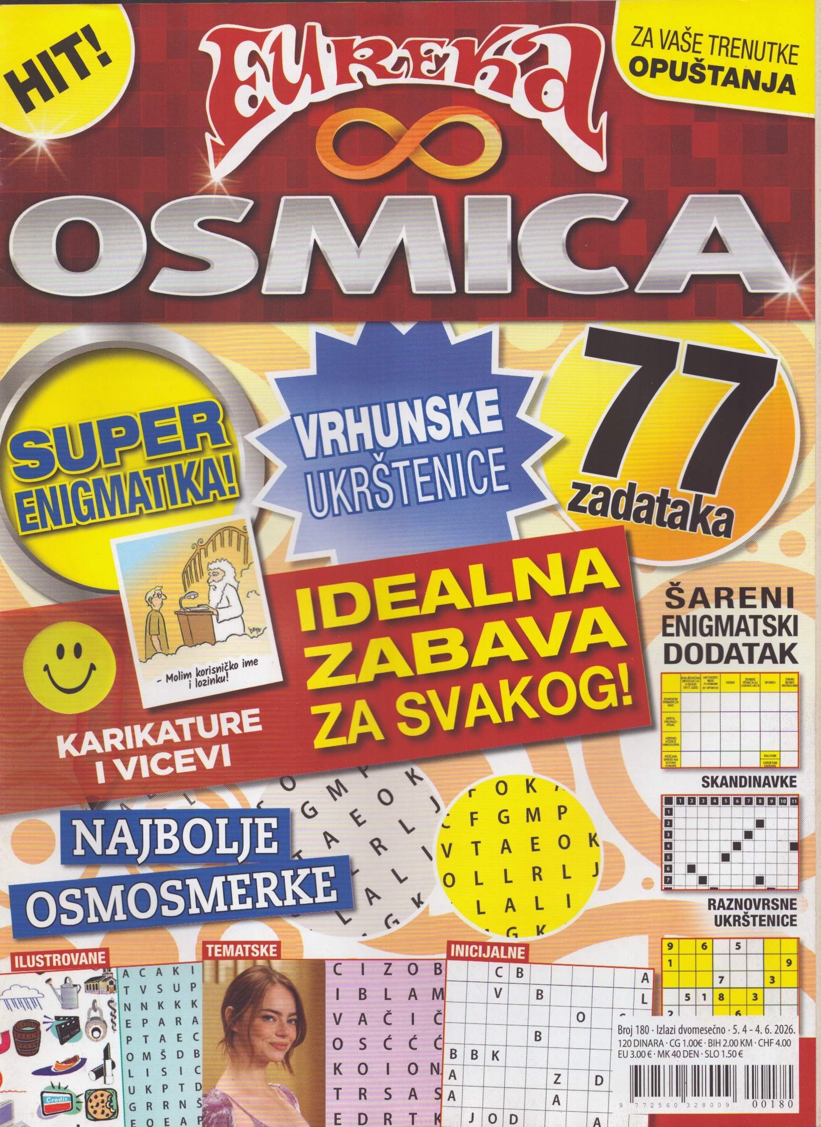 EUREKA OSMICA 180/2026