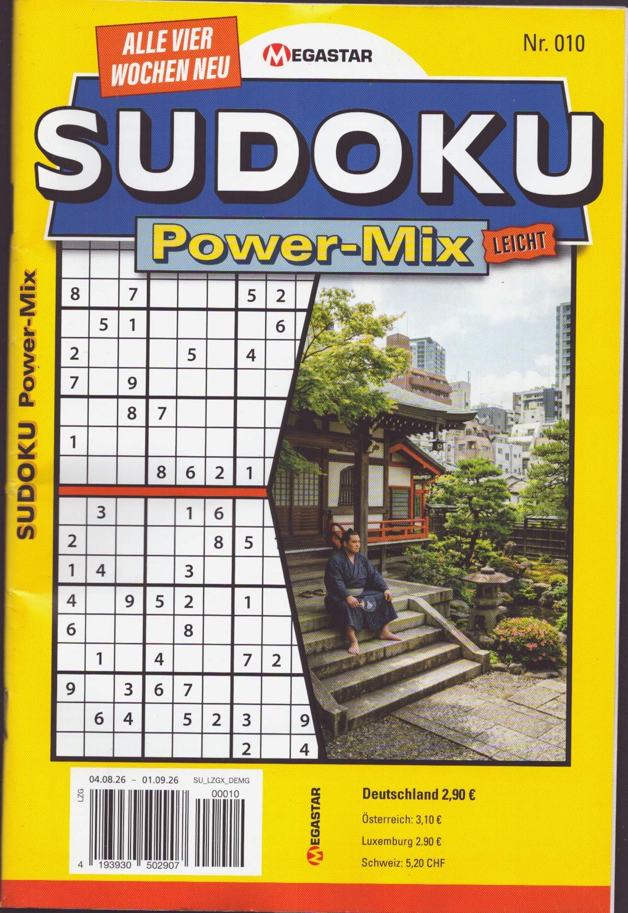 Sudoku Power Mix leicht 10/2026