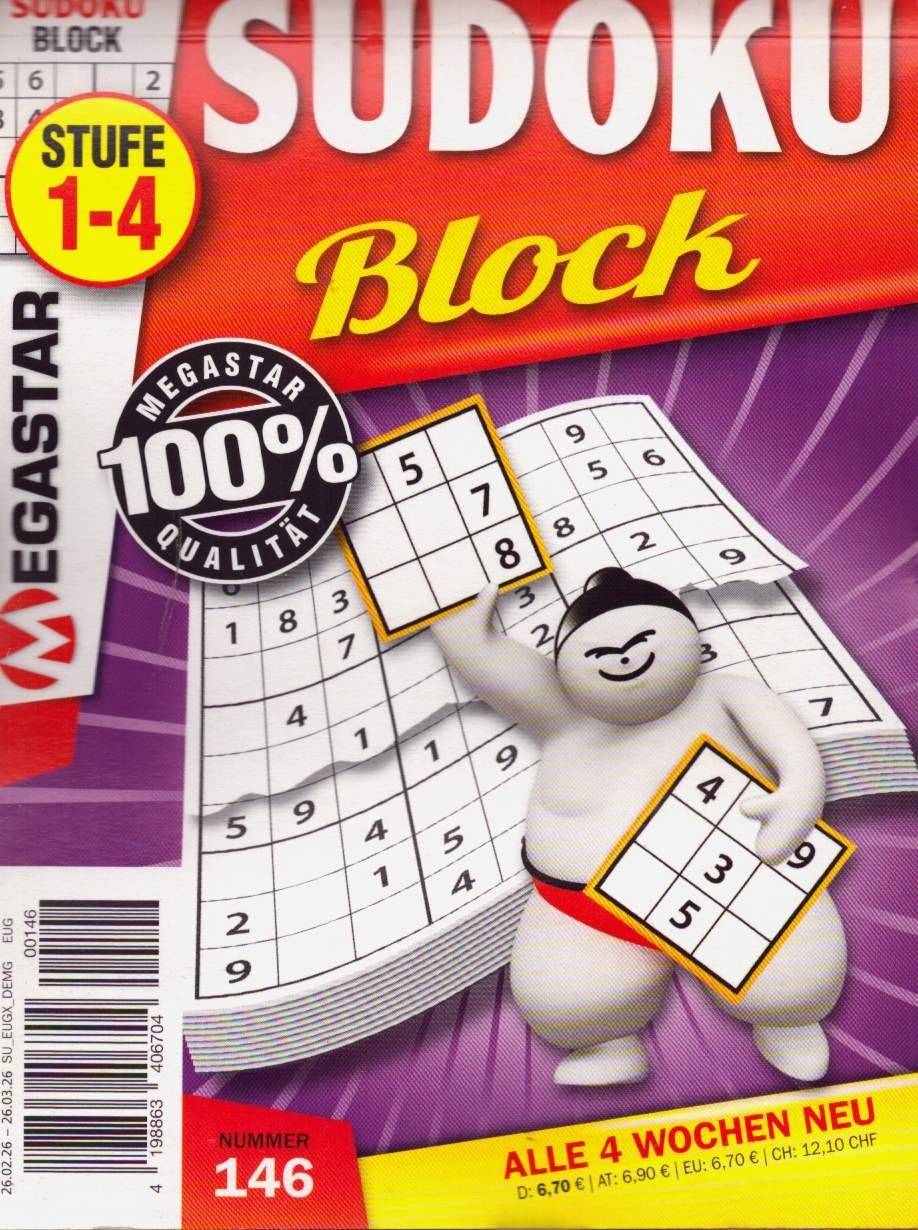 Megastar Sudoku Block 146/2026