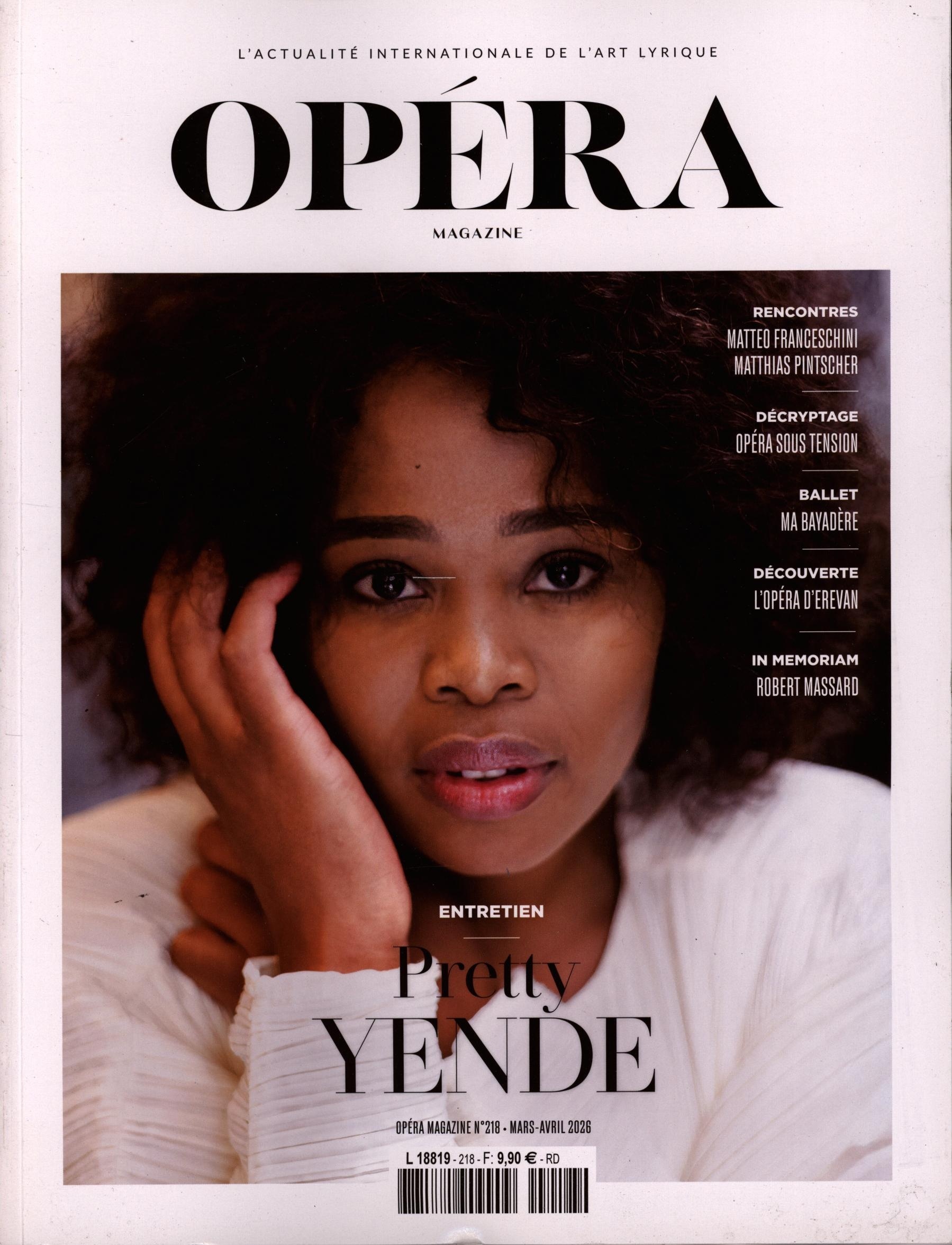 OPÉRA magazine 218/2026