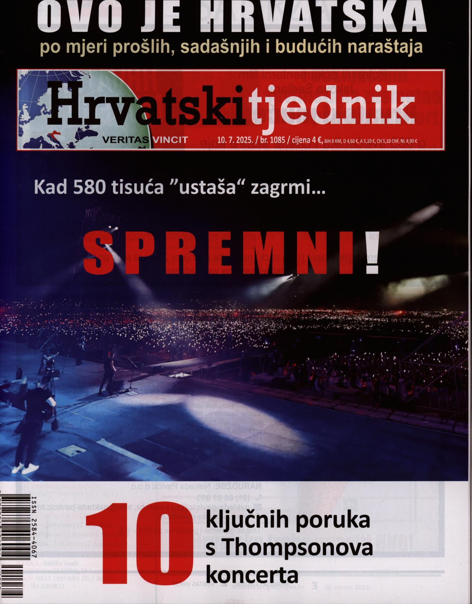 HRVATSKI TJEDNIK 1085/2025