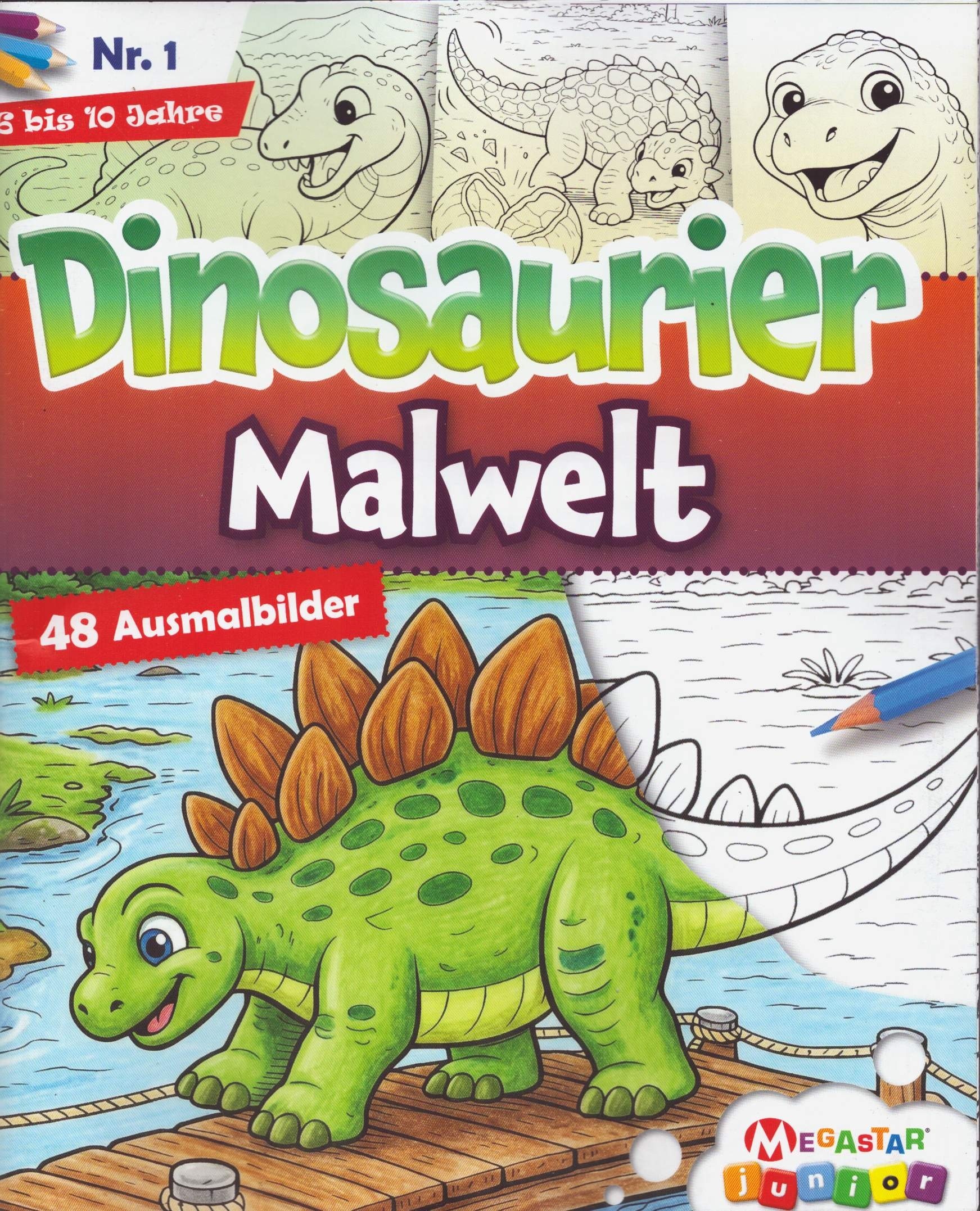 Dinosaurier Malwelt 1/2026