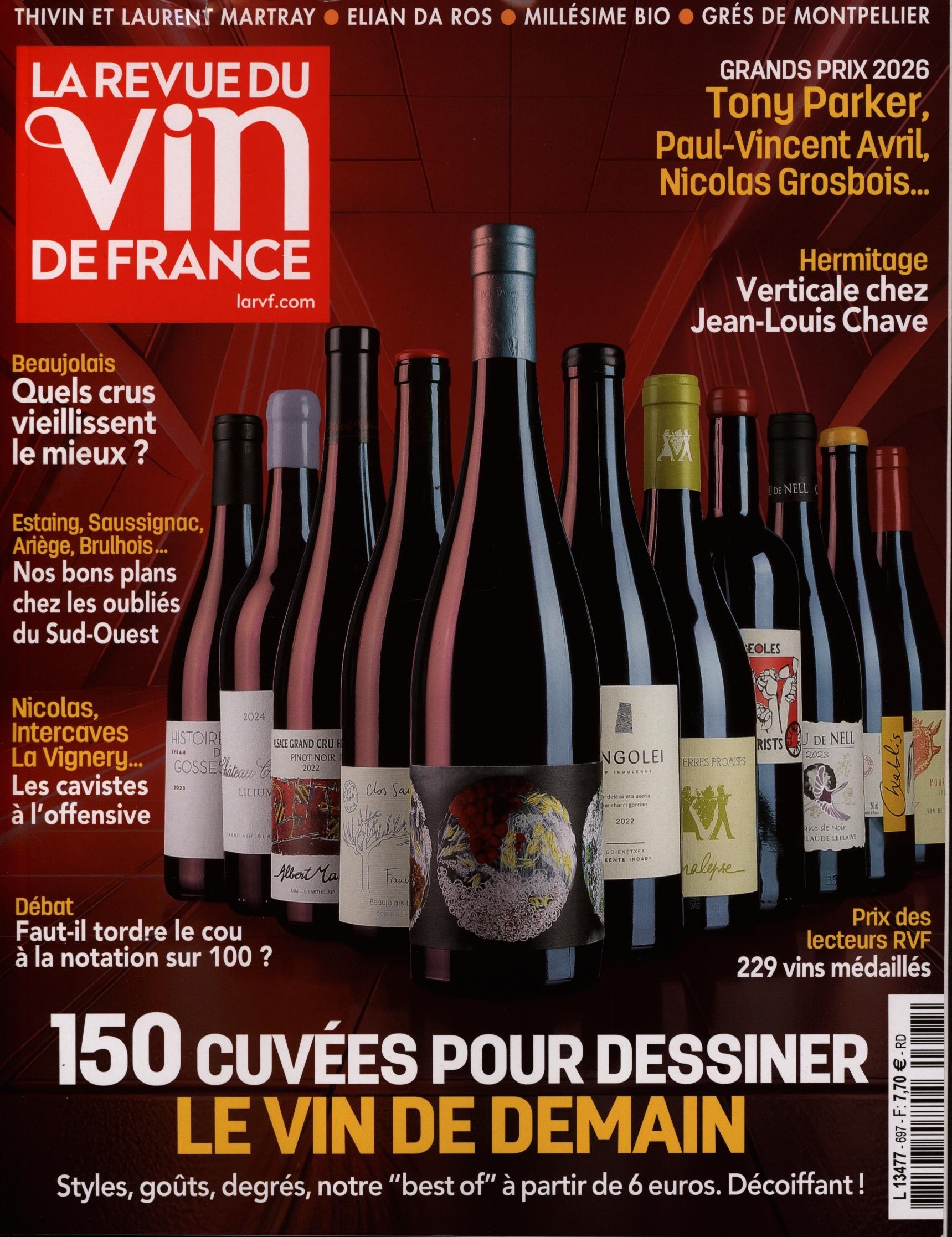 LA REVUE DU ViN DE FRANCE 697/2026