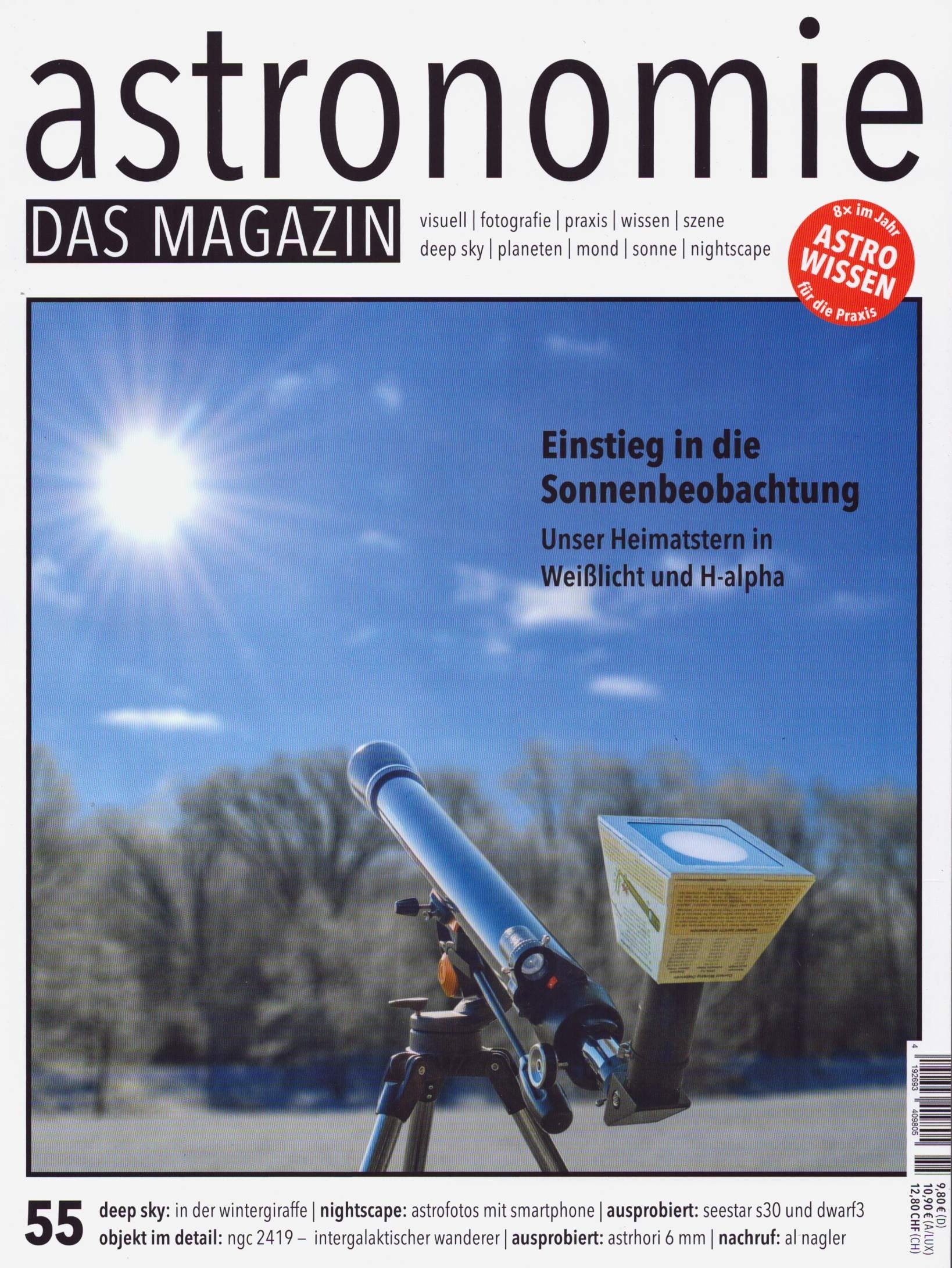 astronomie - DAS MAGAZIN 55/2026