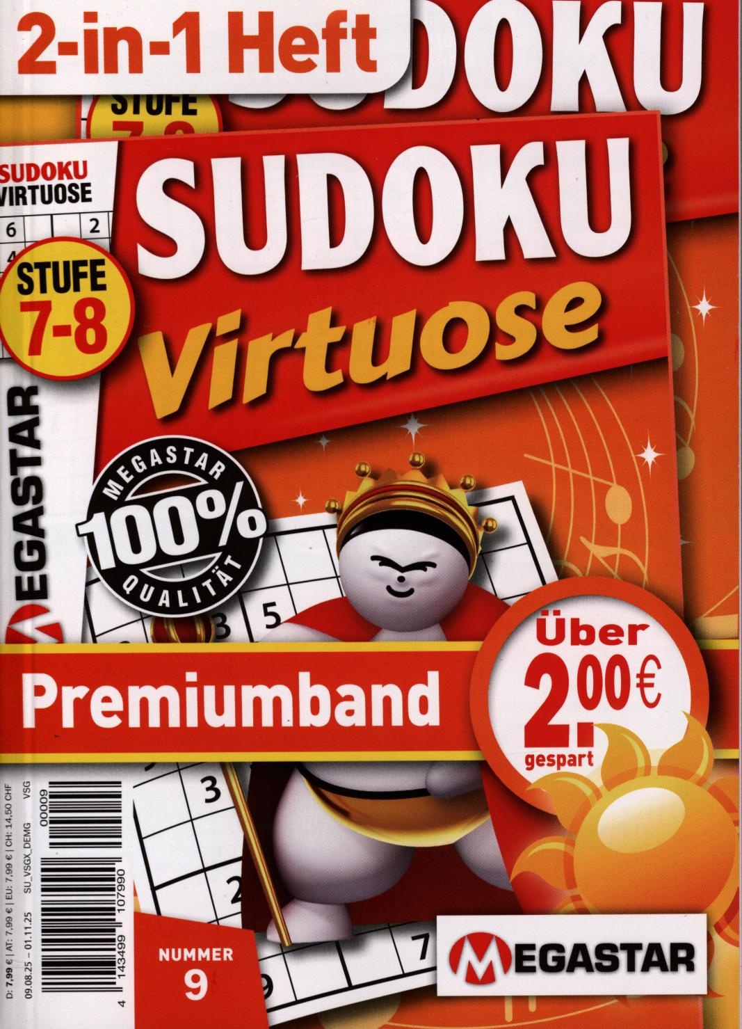 Sudoku Virtuose PB 9/2025