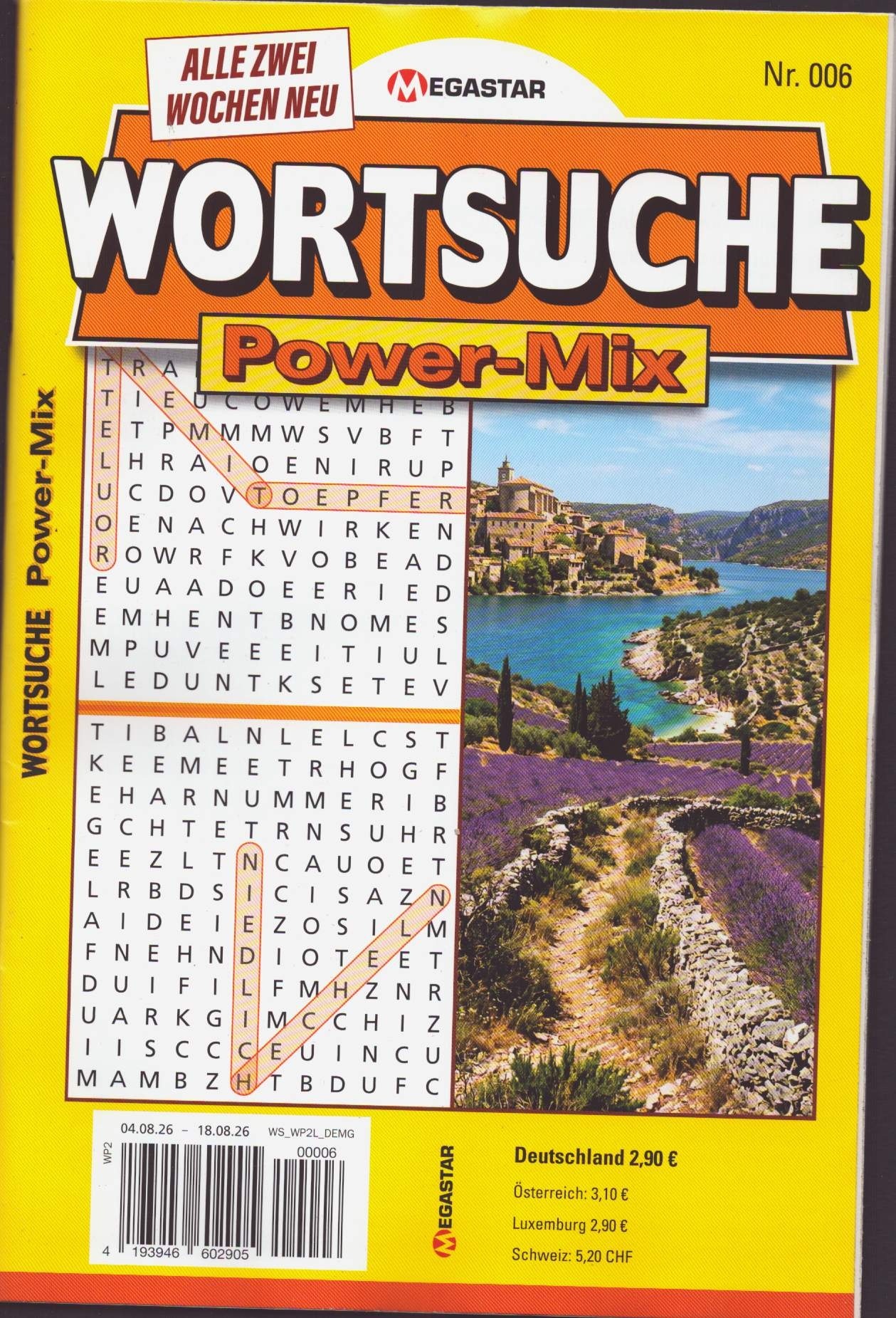 Wortsuche Power Mix 6/2026