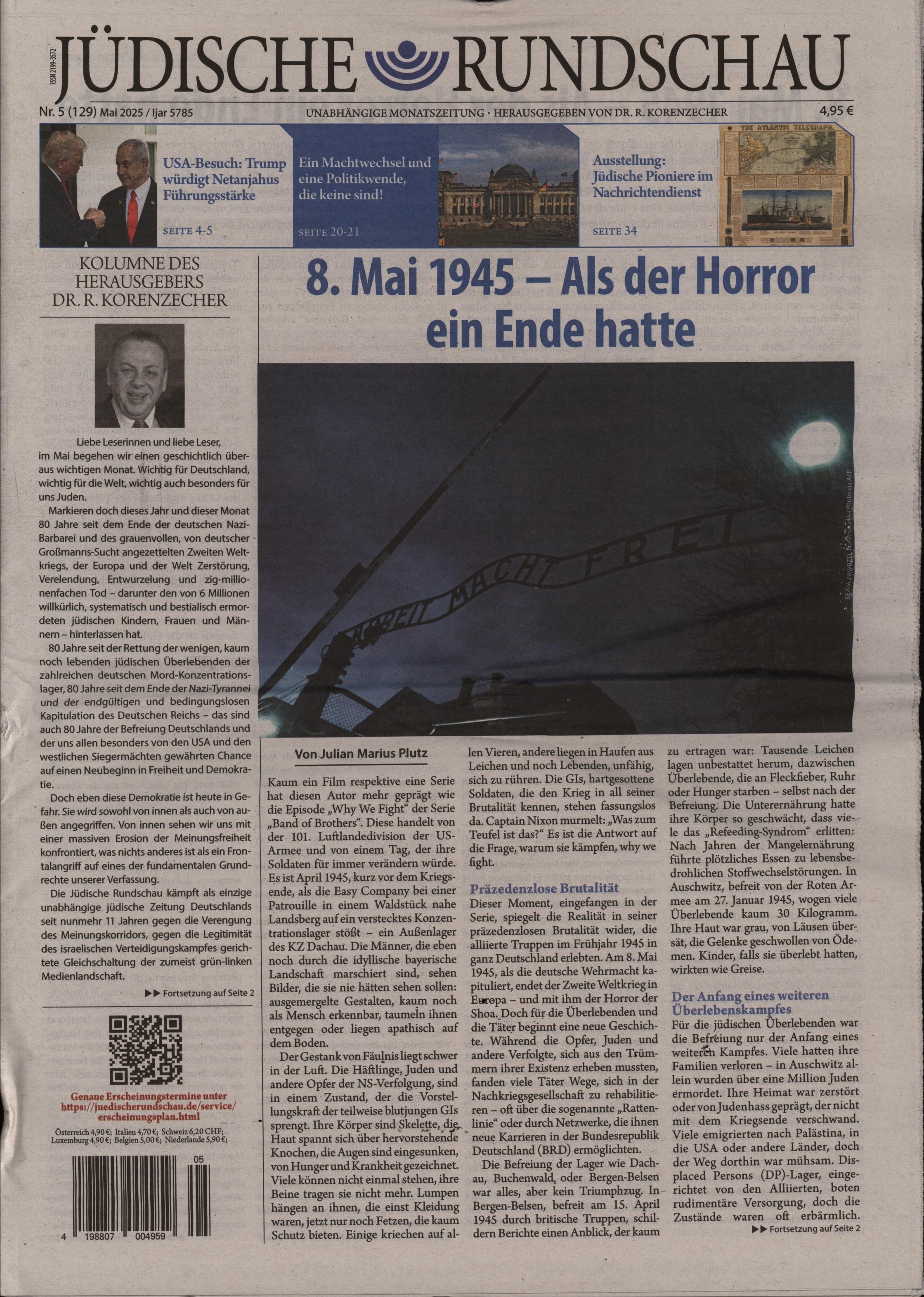 JÜDISCHE RUNDSCHAU 5/2025