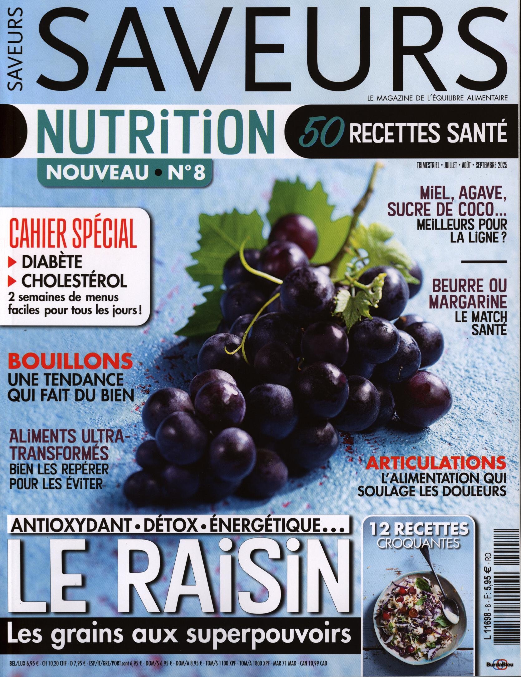 SAVEURS NUTRITION 8/2025