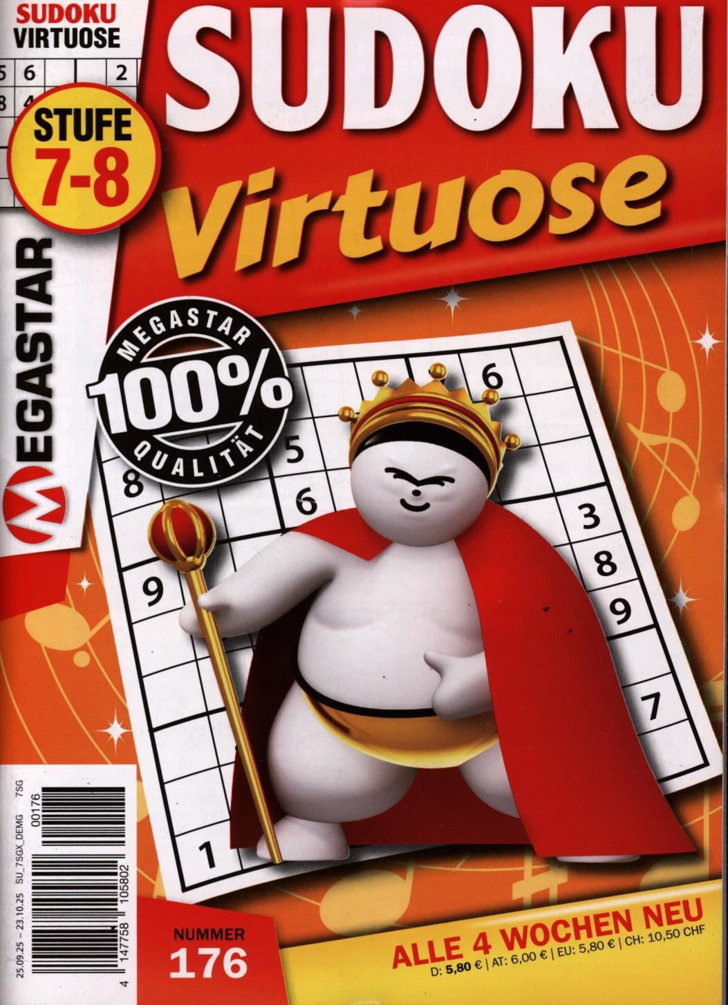 Sudoku Virtuose 176/2025