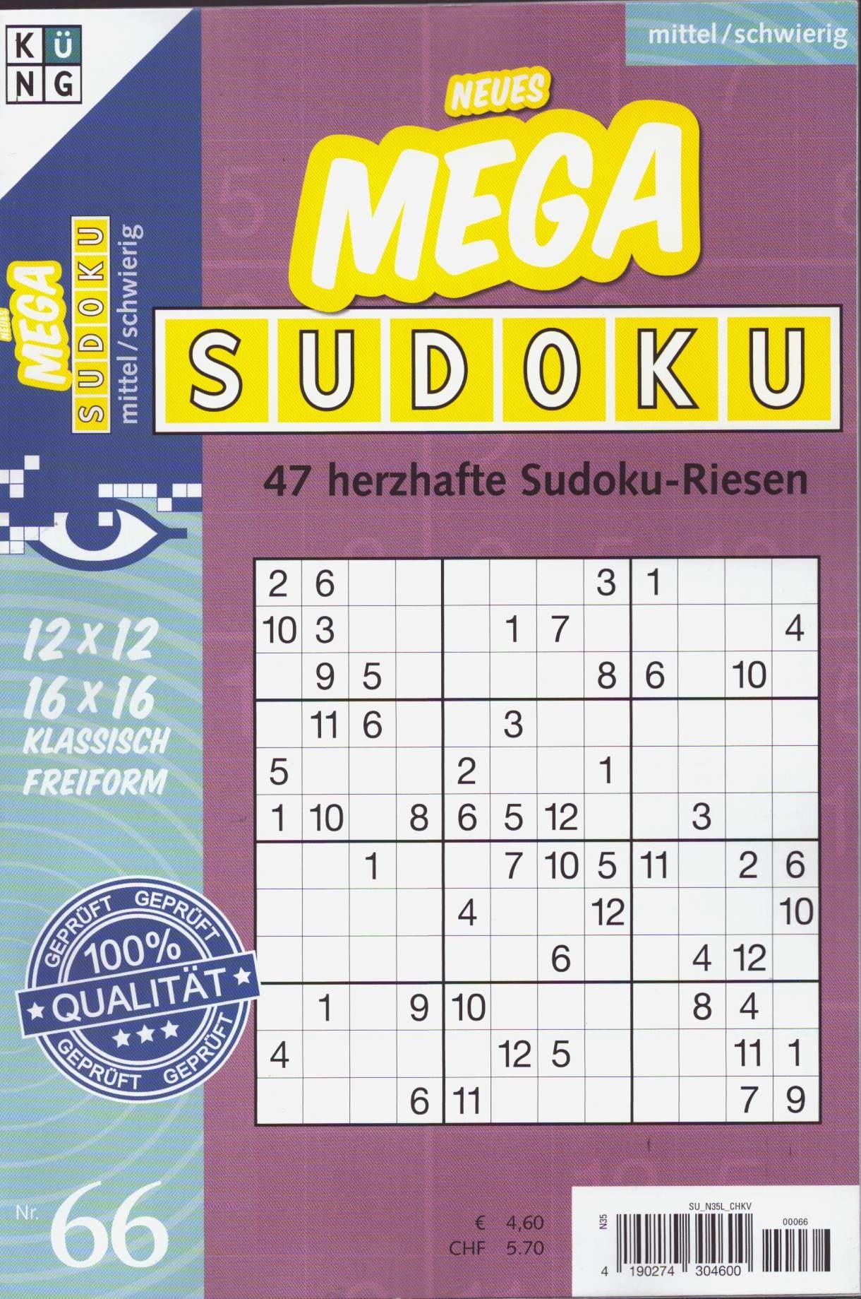 Neues Mega Sudoku 66/2026