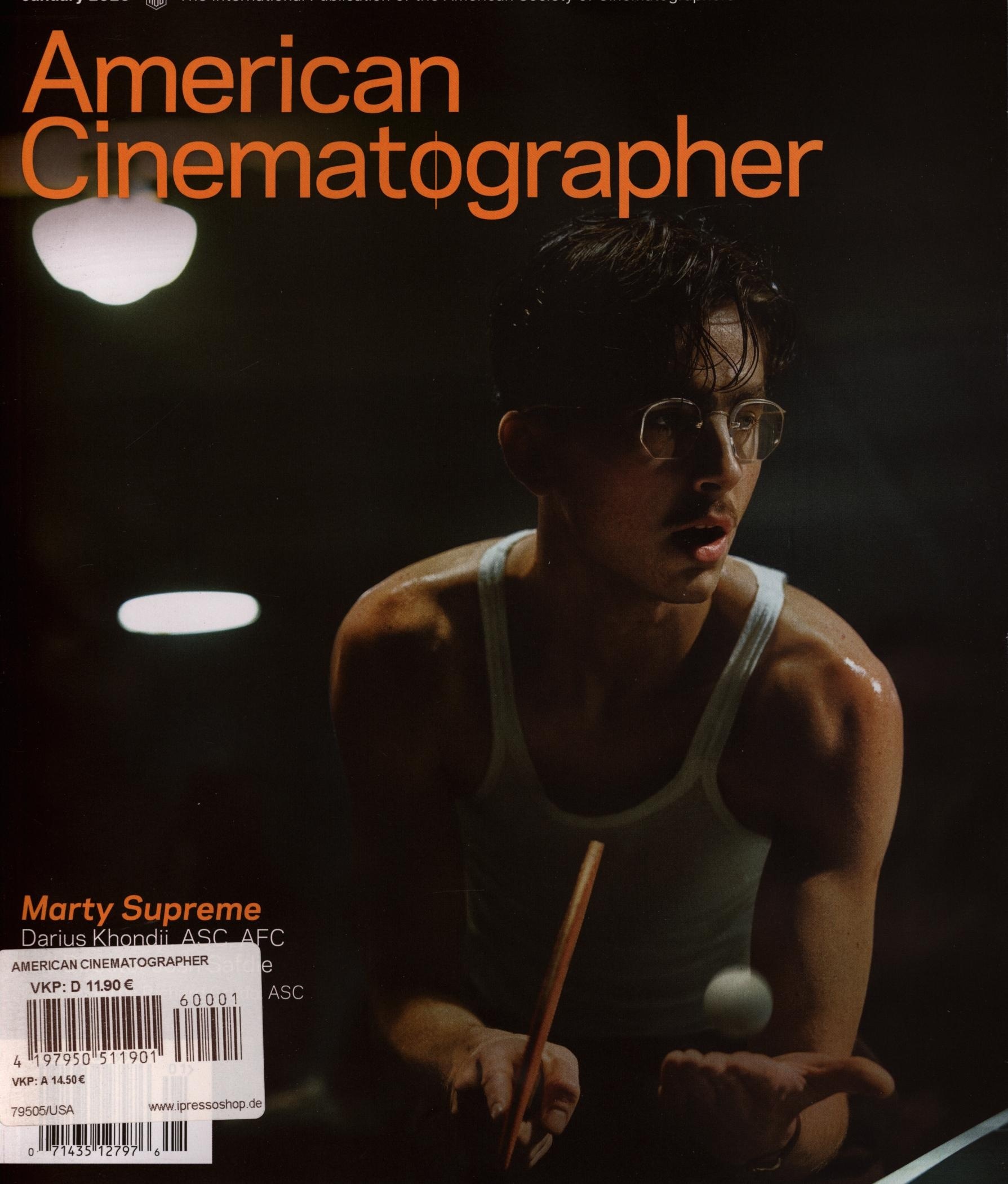 American Cinematographer 1/2026