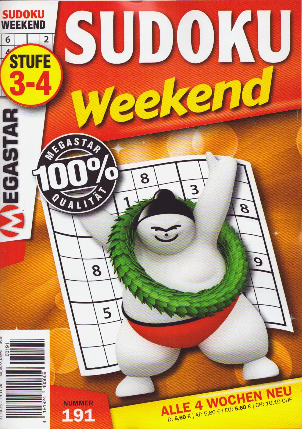 Sudoku Weekend 191/2026
