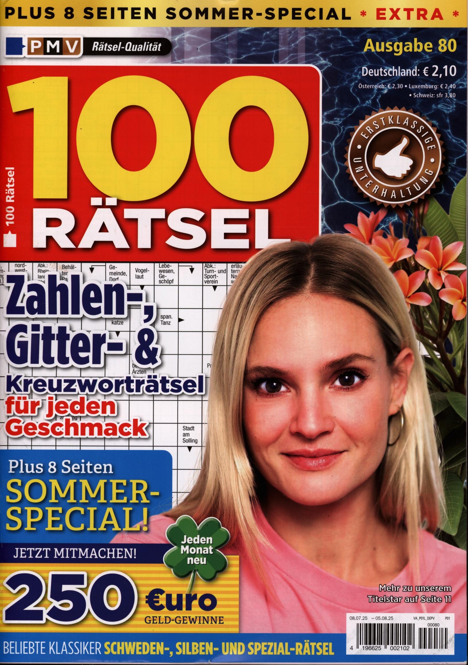 100 Rätsel 80/2025