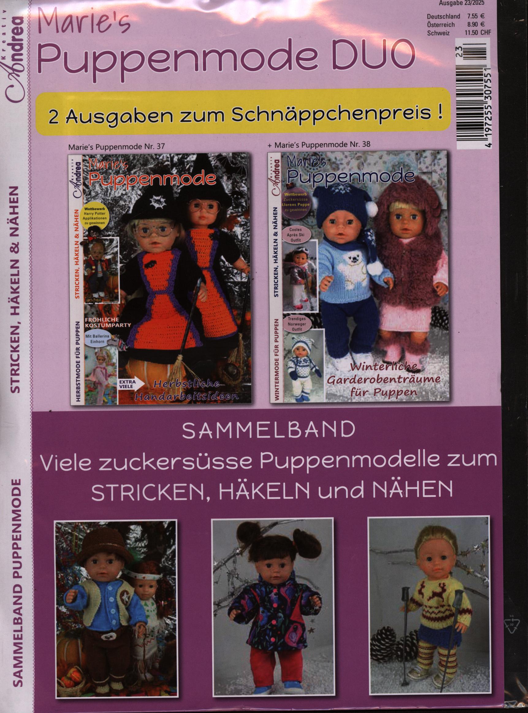 Andrea Kreativ Puppenmode DUO 23/2025