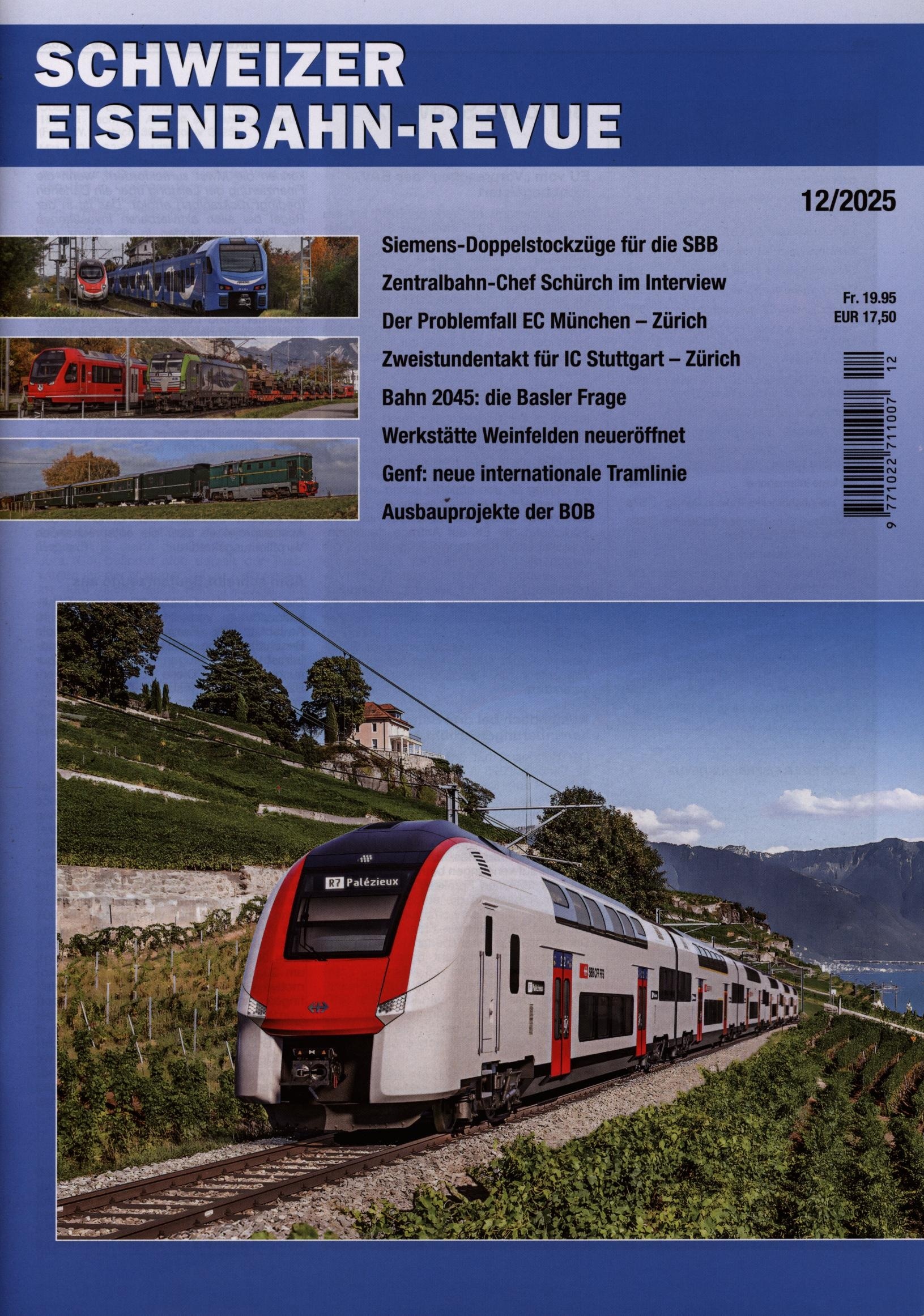 Schweizer Eisenbahn-Revue 12/2025