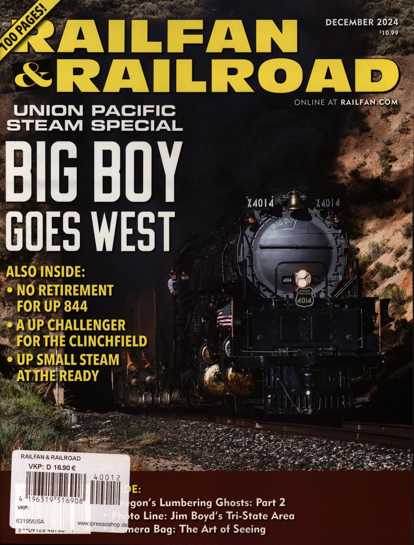 RAILFAN & RAILROAD 12/2024