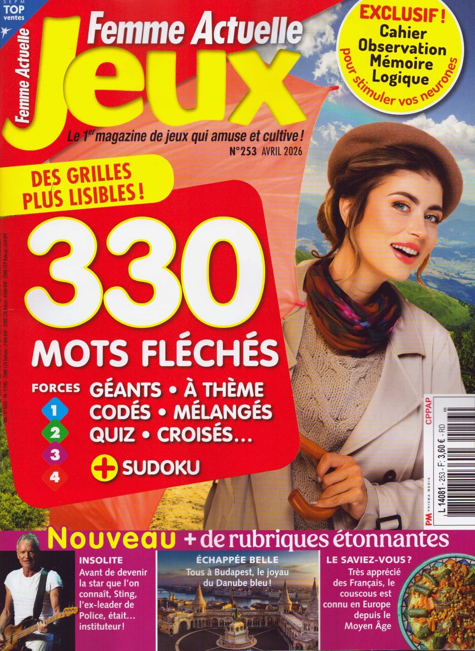 Femme Actuelle Jeux 253/2026