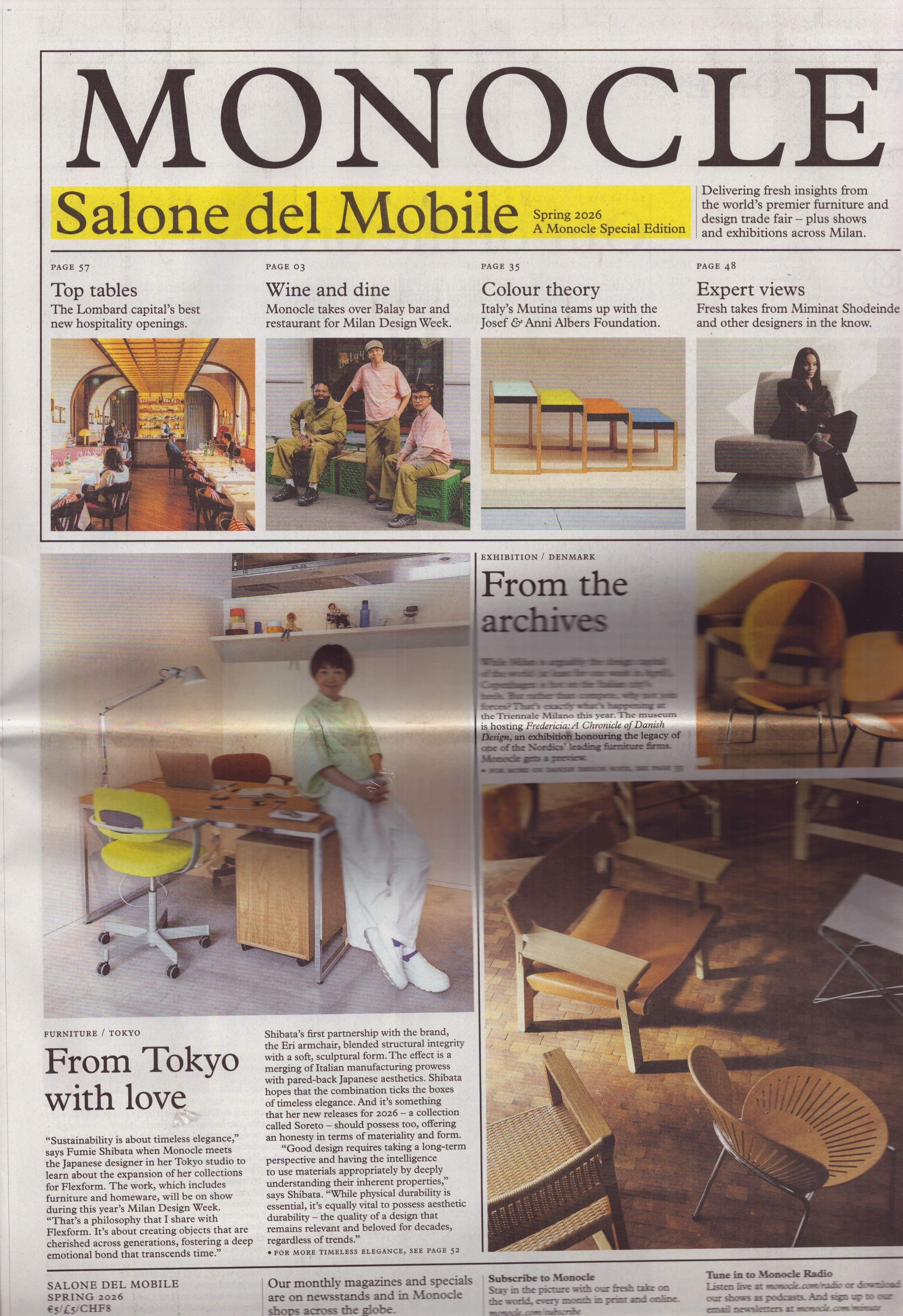Monocle Salone Newspaper 1/2026