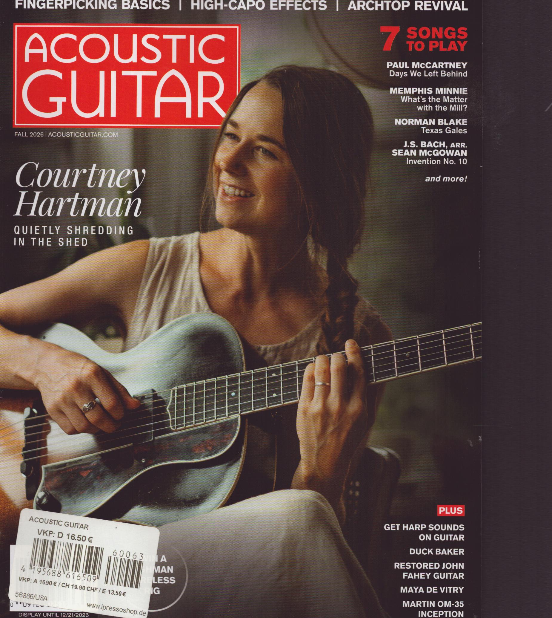 ACOUSTIC GUITAR 63/2026