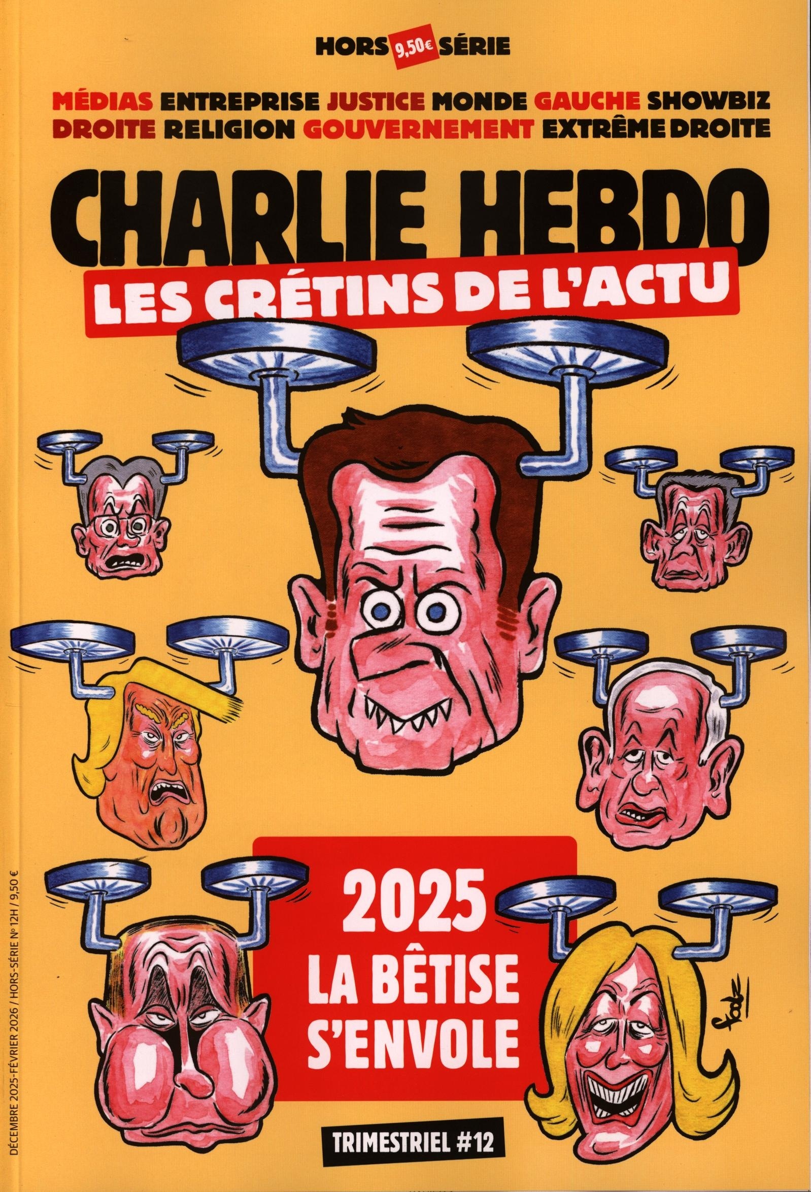 CHARLIE  HEBDO HS LES ENQUETES 12/2025
