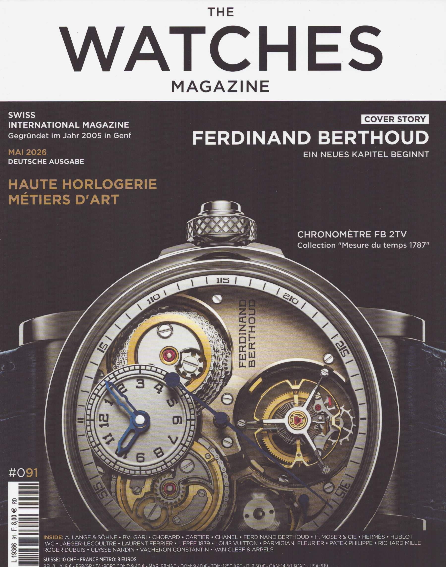 THE WATCHES MAGAZINE 91/2026